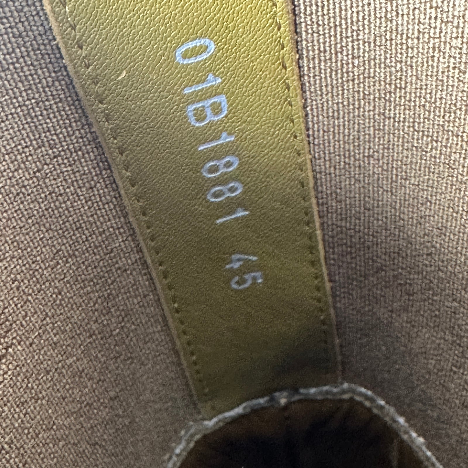 Rick Owens Sulphate Beetle Bozo Boot Size 45
