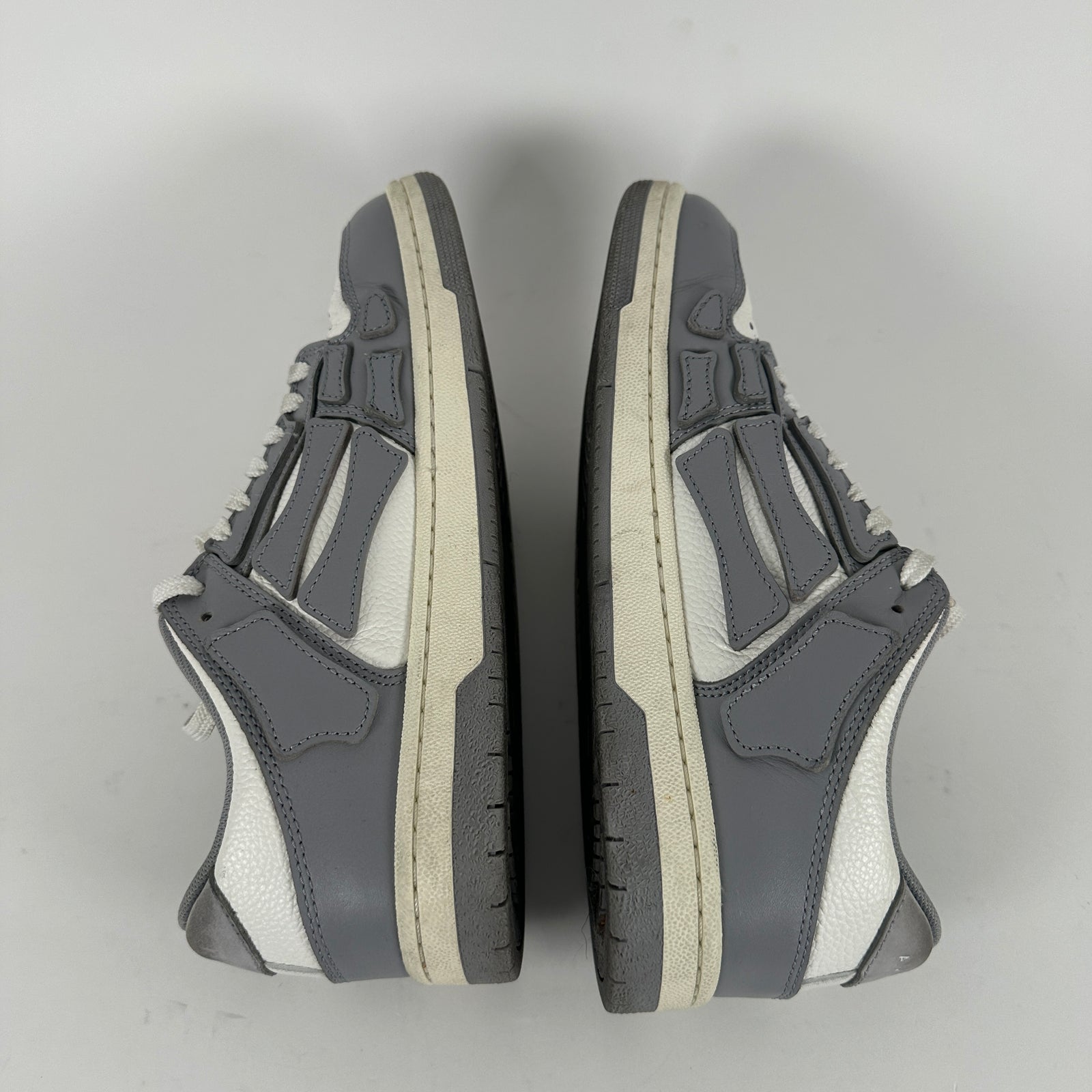 Amiri Grey Bone Low Top Sneaker Size 8