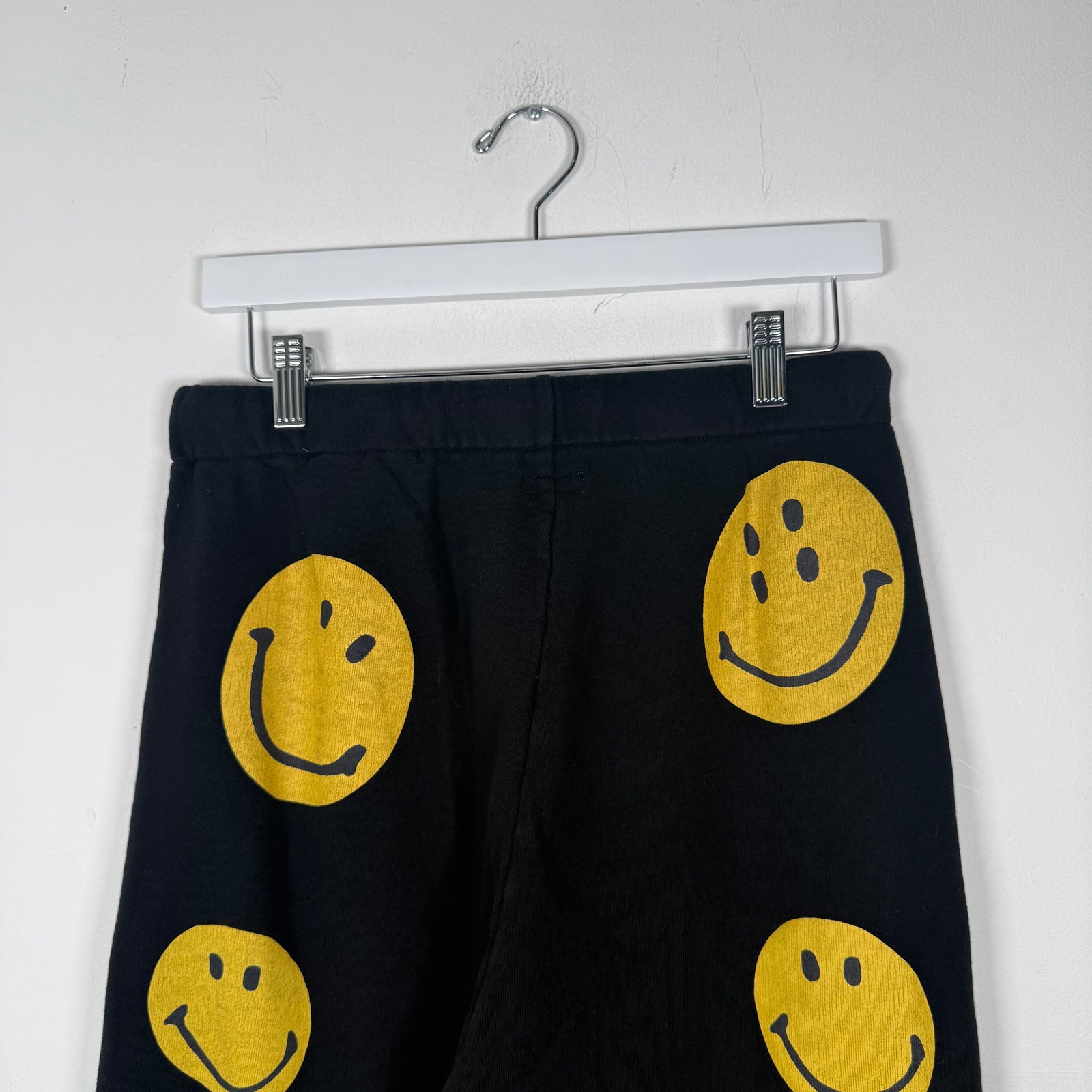 Kapital Black Smiley Face Sweatpants Size 3