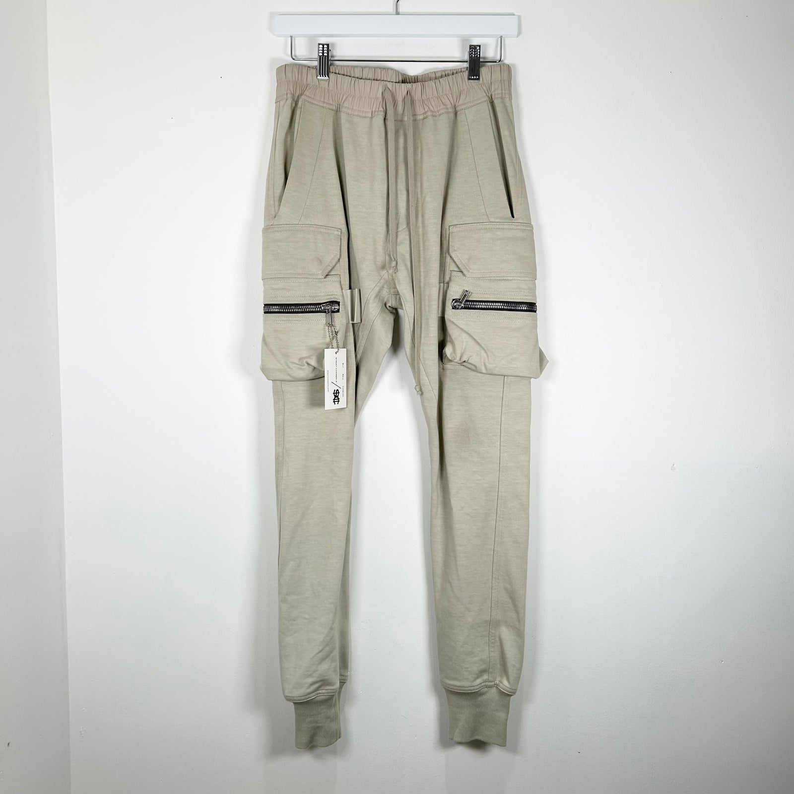 Rick Owens FW22 Strobe Mastodon Cargo Joggers Size M