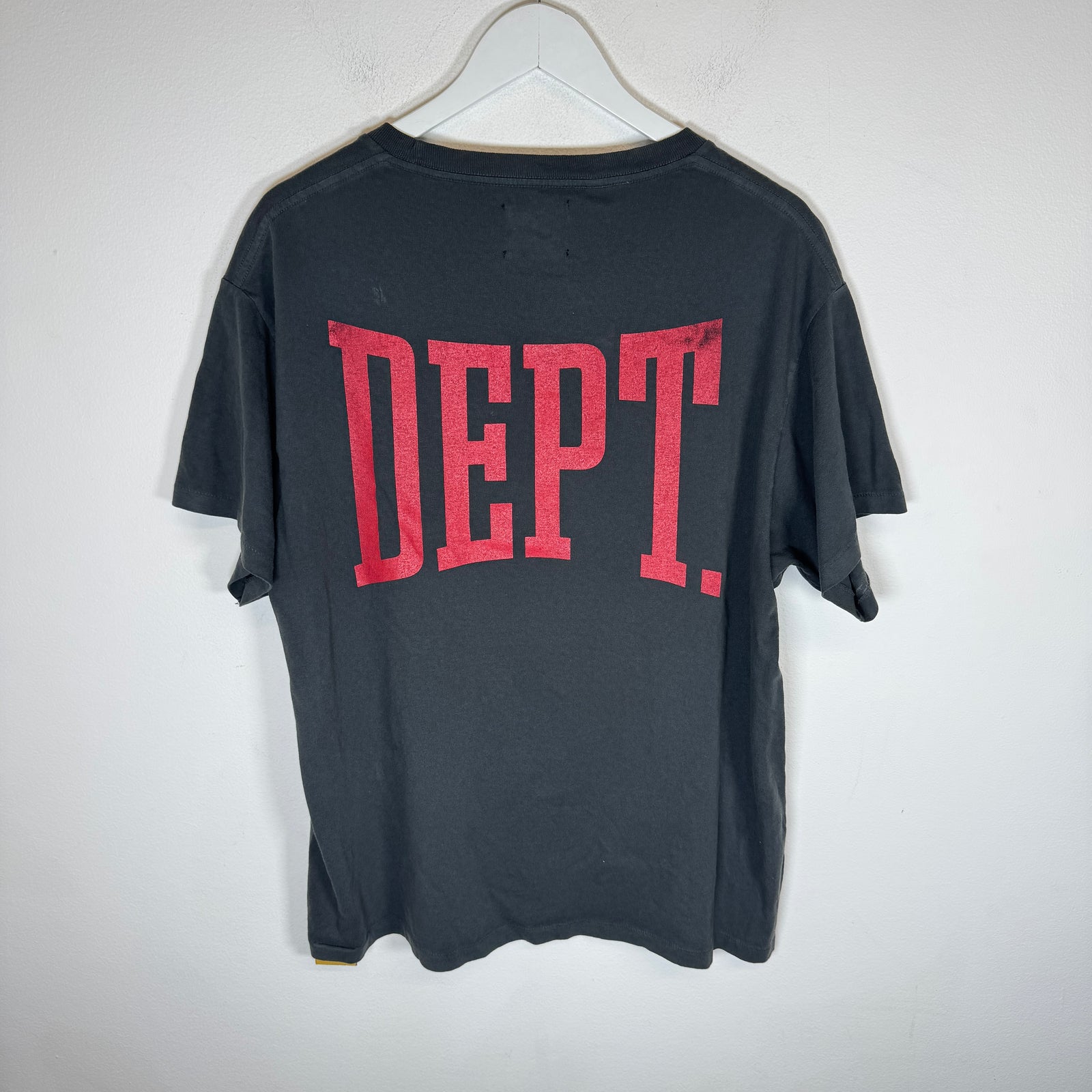 Gallery Dept Vintage Black Classic Logo T-Shirt Size M