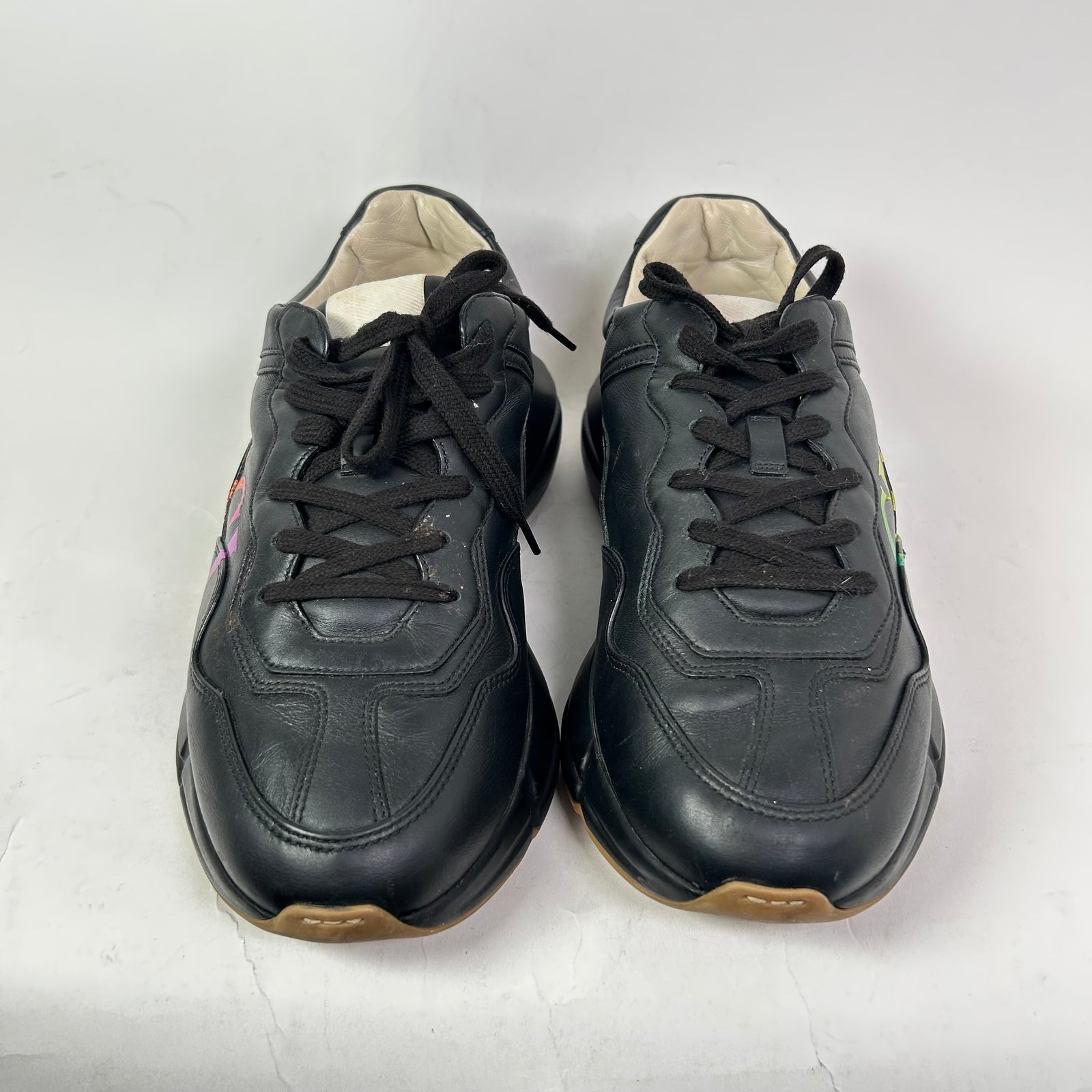 Gucci Iridescent Logo Rhyton Sneaker