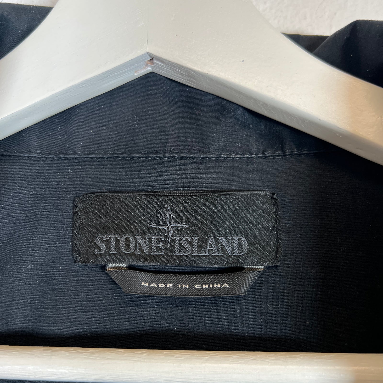 Stone Island Black Mac Supima Ghost Piece Jacket Size XL