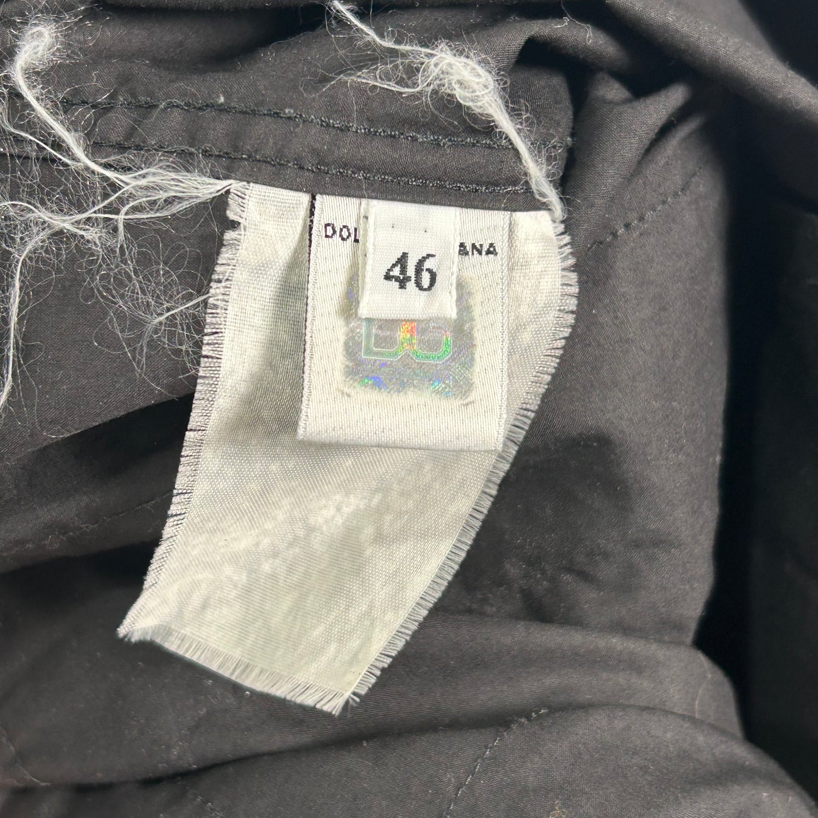 Dolce & Gabbana Zipper Cargo Button Up Shirt Size S