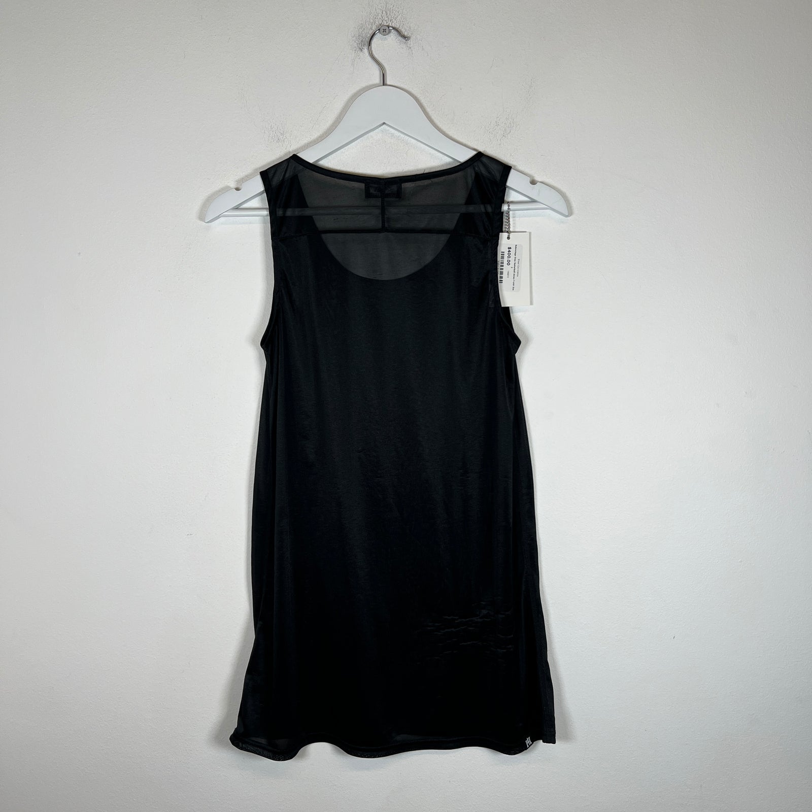 Hysteric Glamour Black 'Bad Girl Connections' Silk Tank Top Size M