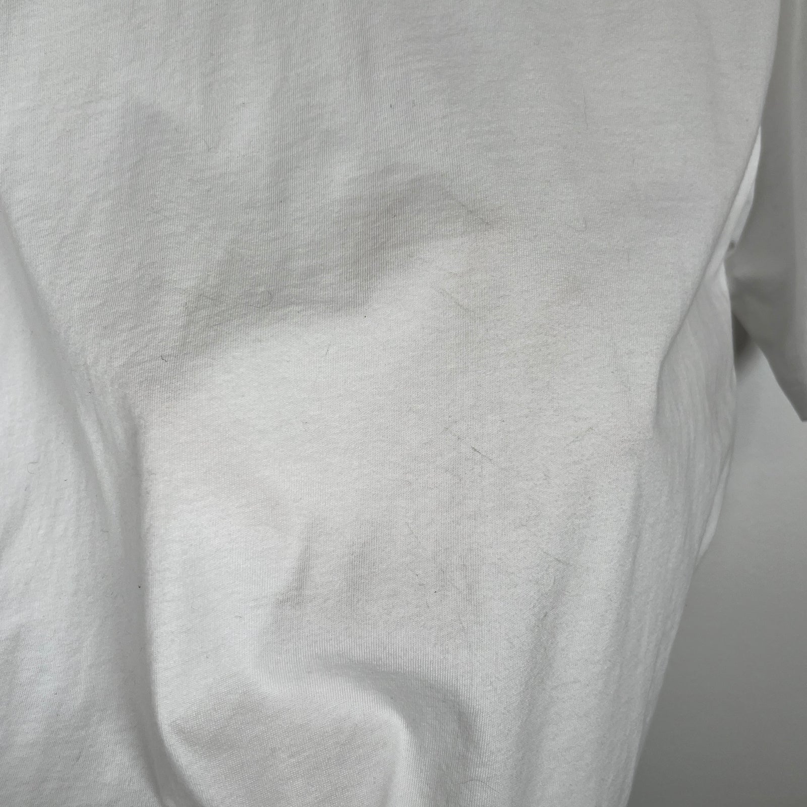 Balenciaga White Logo T-Shirt Size M