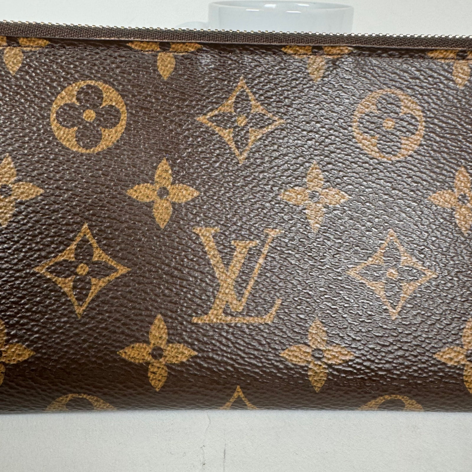 Louis Vuitton Red Adele Long Wallet