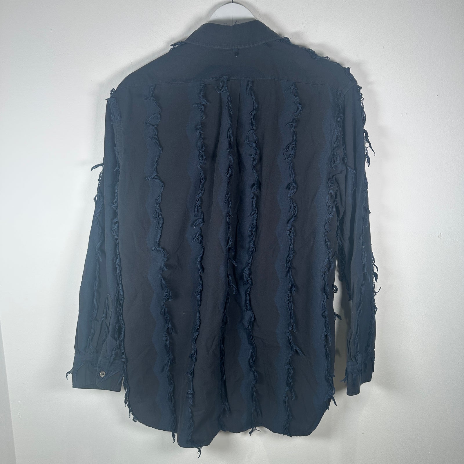 Engineered Garments Distressed Button-Up Shirt Size S