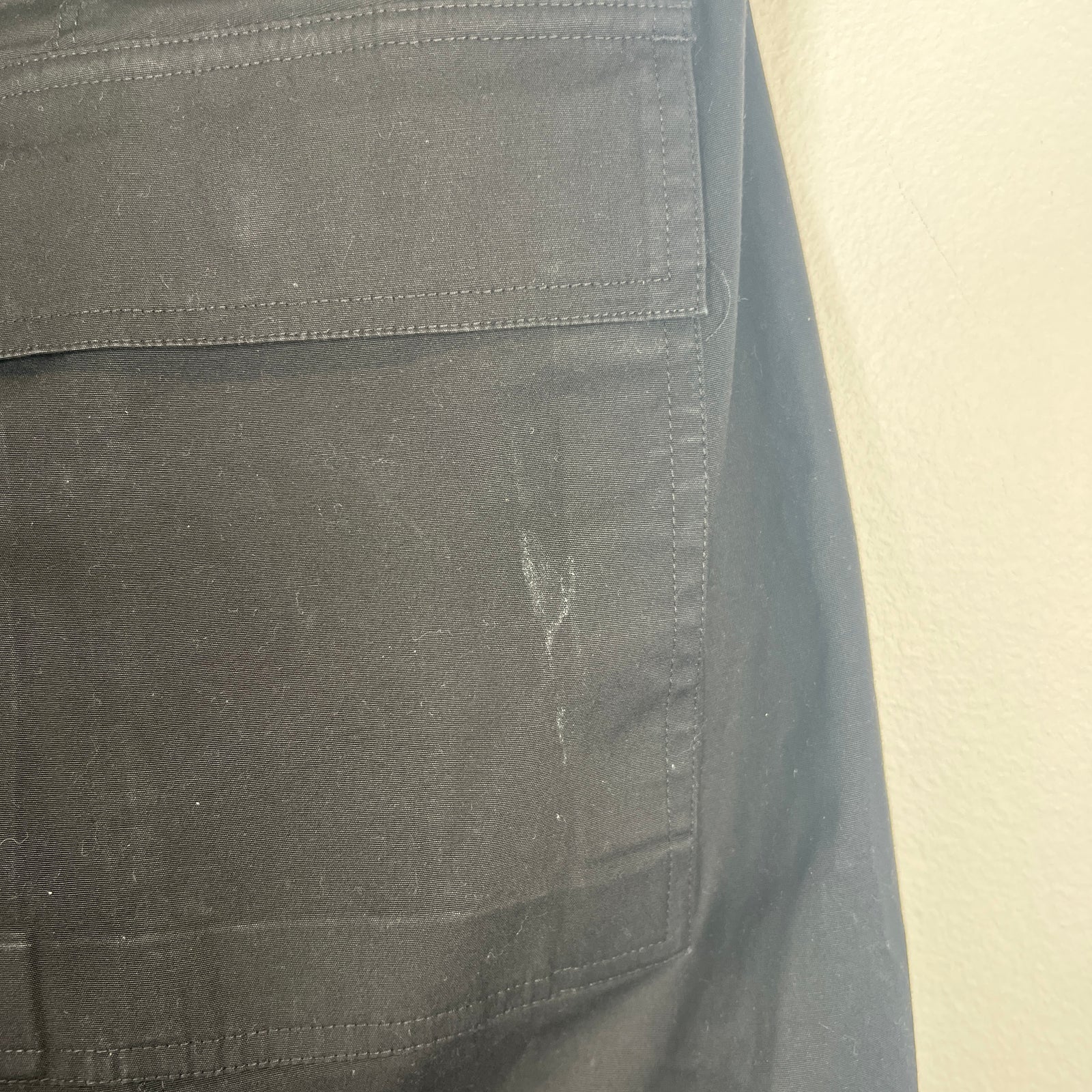 Rick Owens Black Pod Shorts Size 34