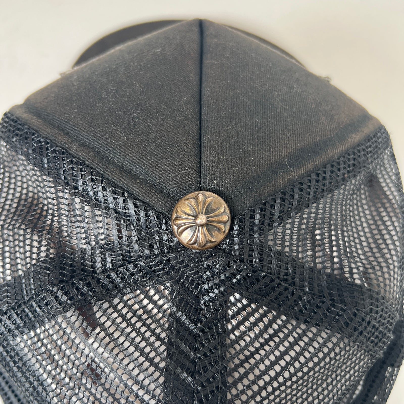 Chrome Hearts Black Matty Boy Chomper Trucker Hat