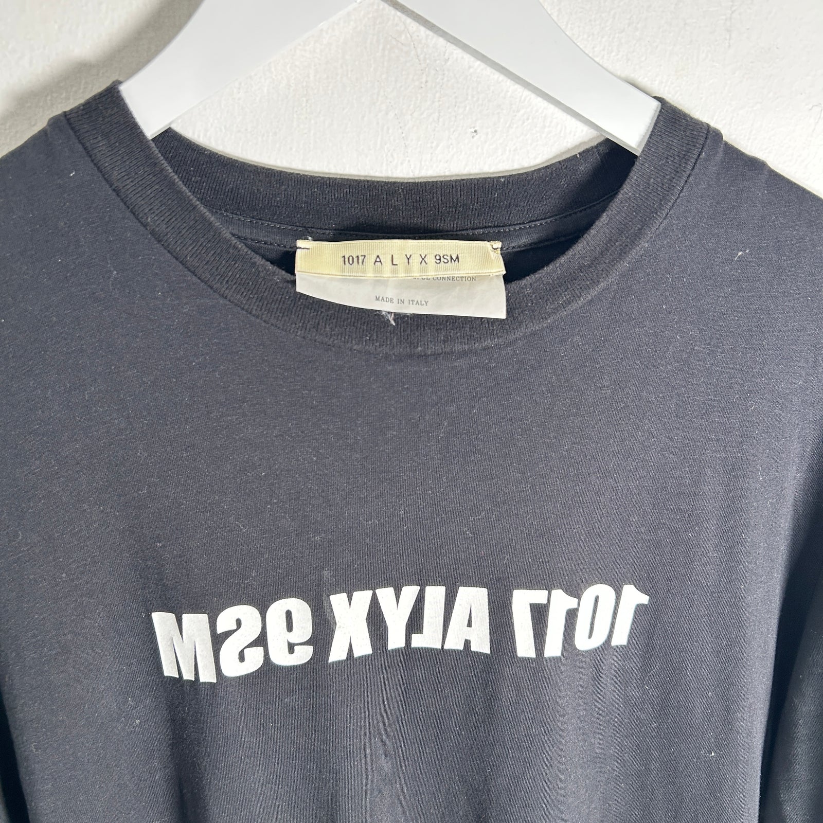 1017 Alyx 9sm Logo Black T-Shirt Size S