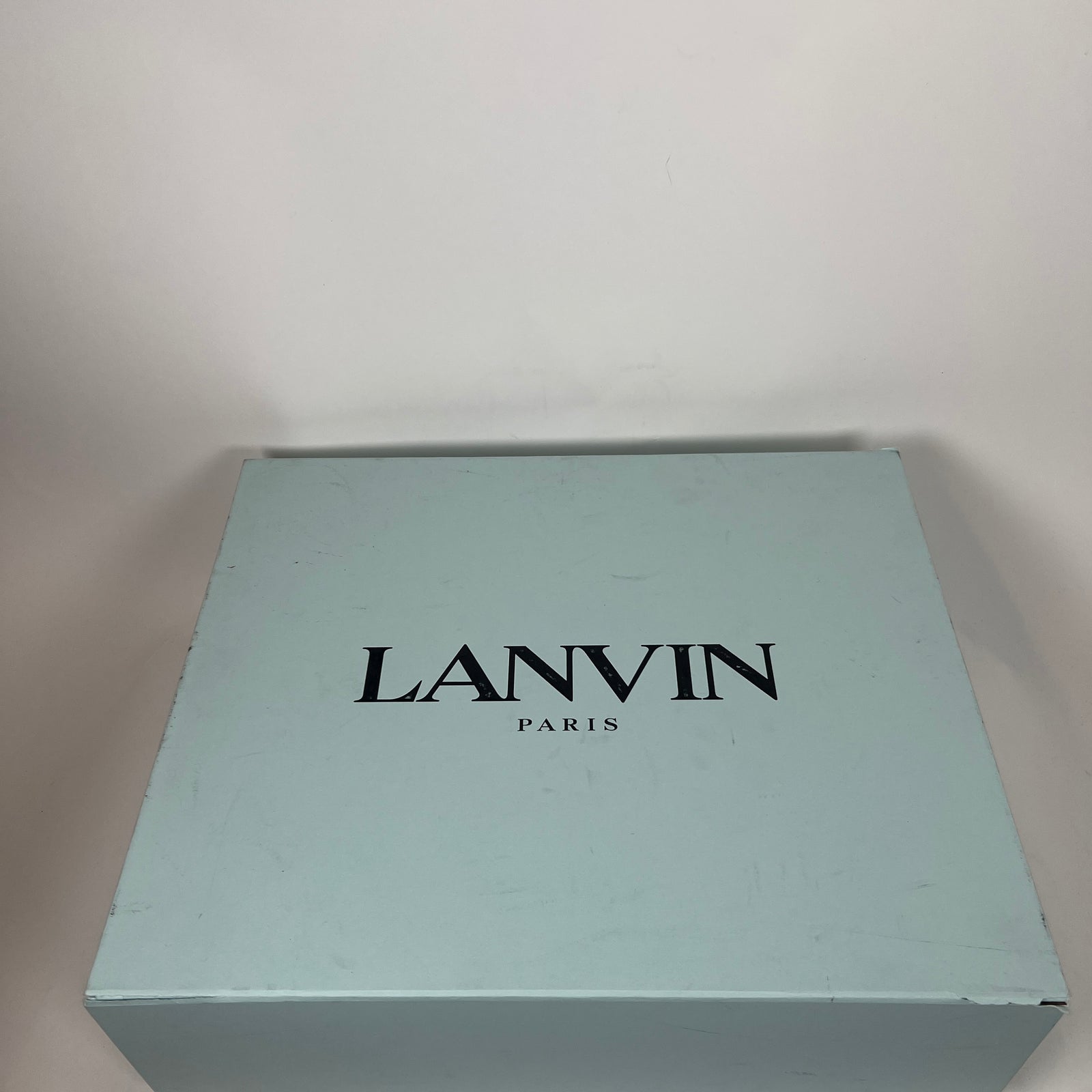 Lanvin Burgundy Curb Sneaker Size 41
