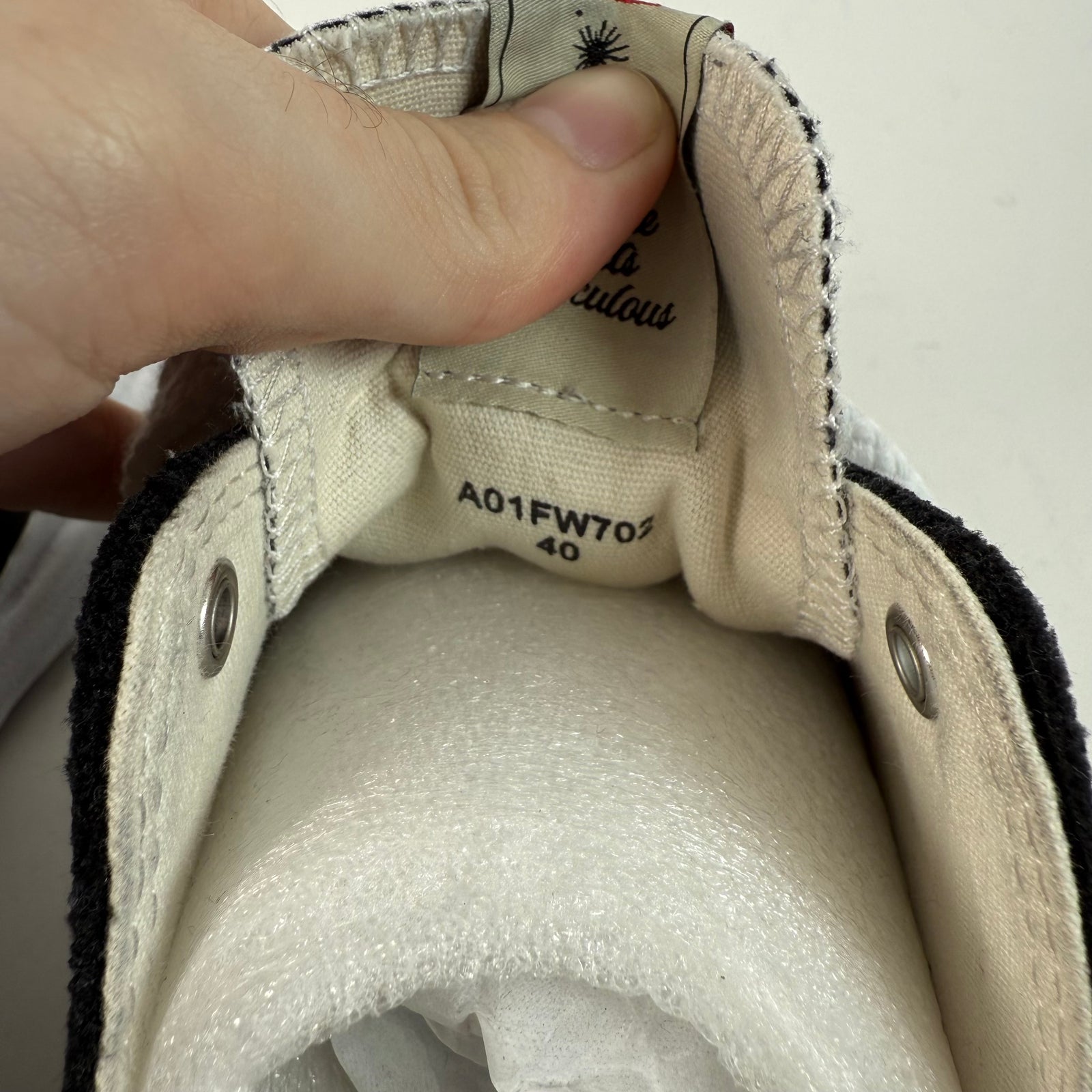 Mihara Yashiro Classic Low Top Sneaker Size 40