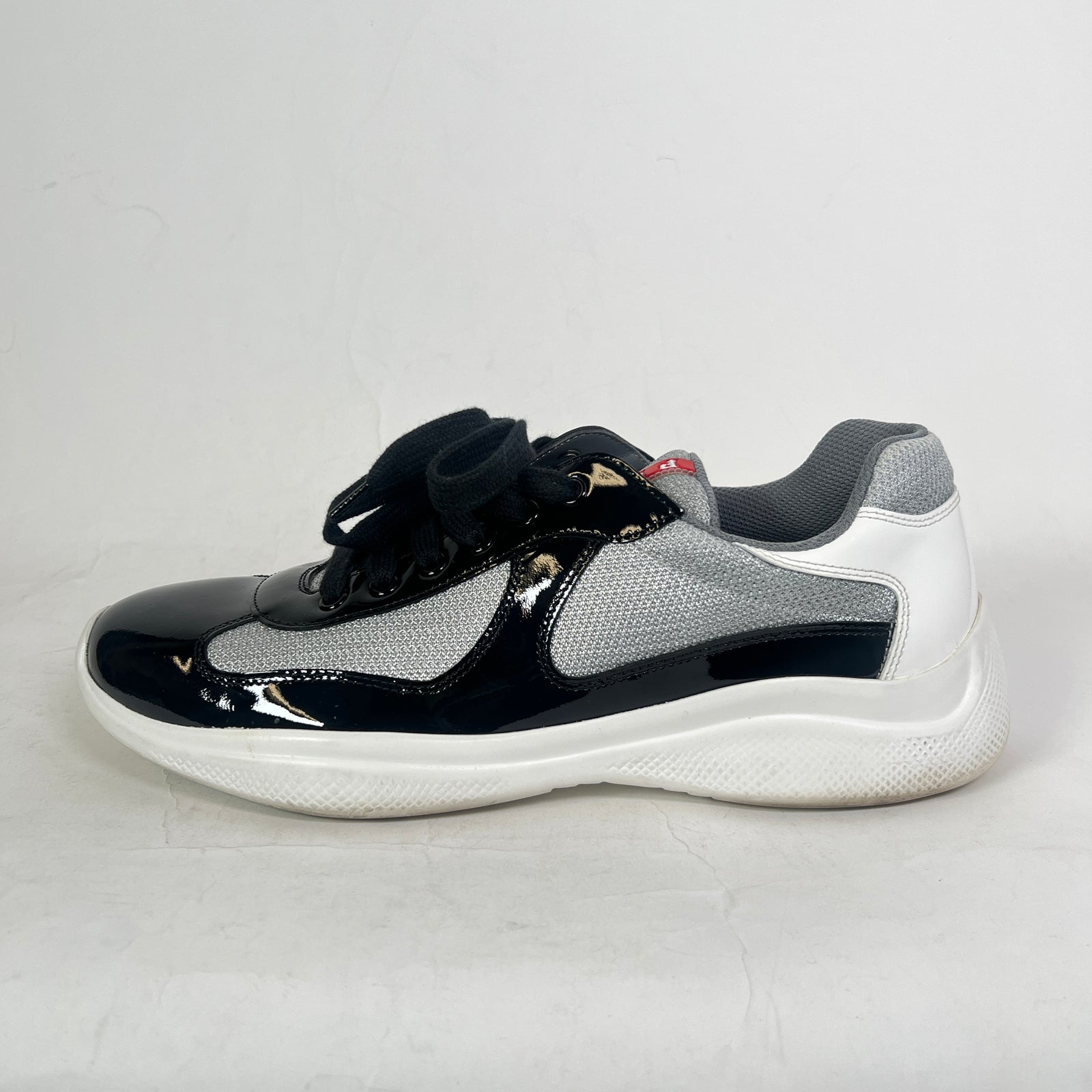 Prada Black Patent Leather America Cups