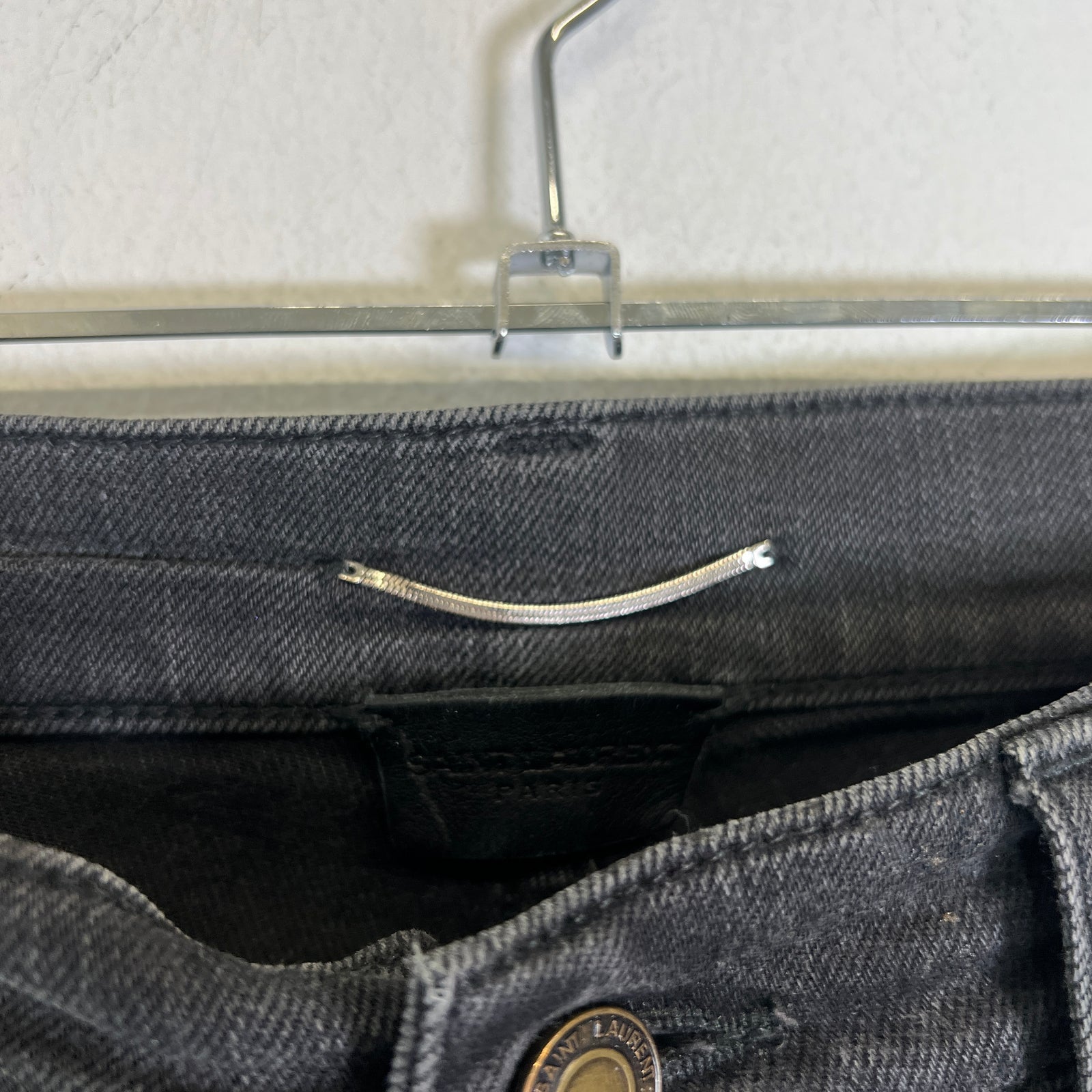 Saint Laurent Black D02 Jeans Size 31