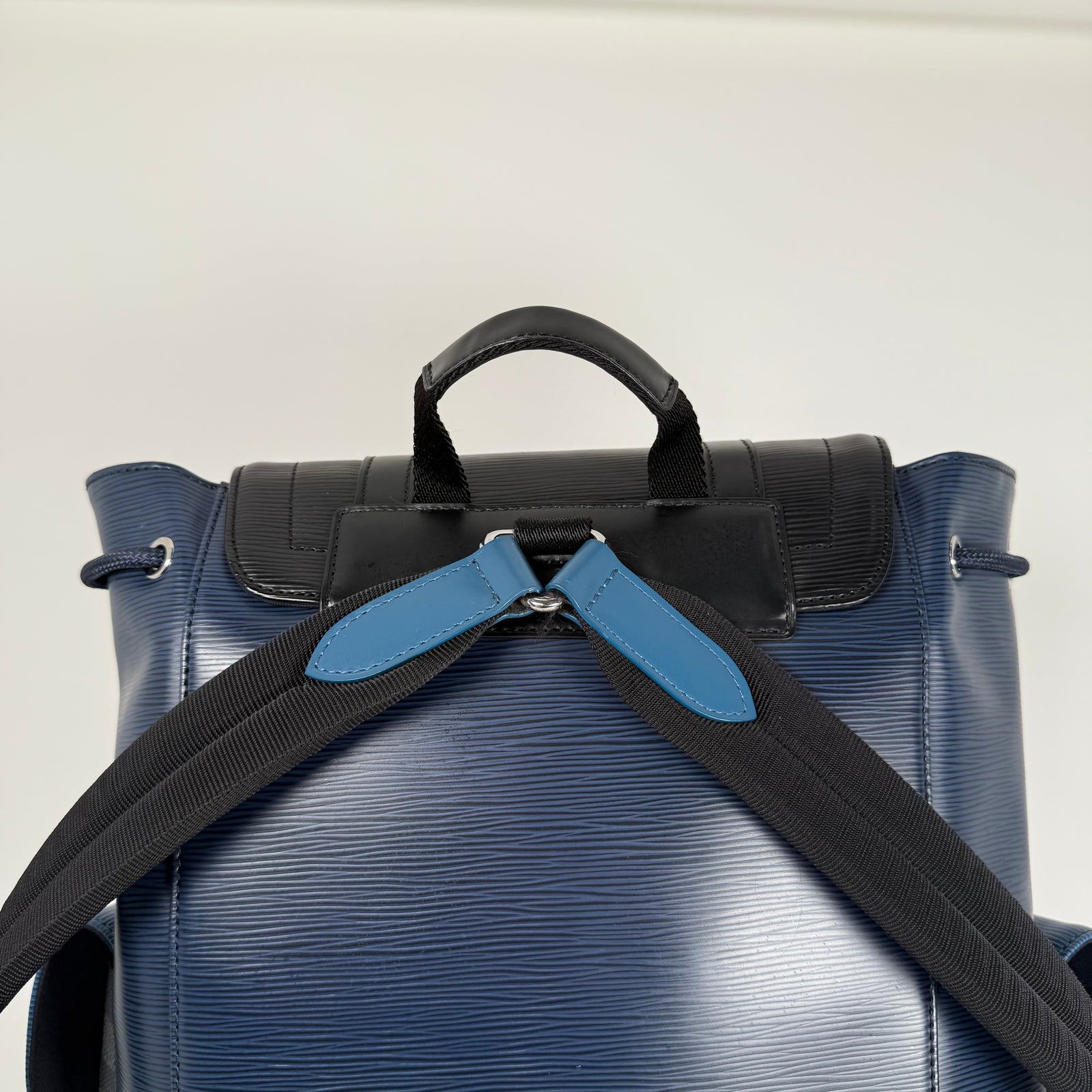 Louis Vuitton Epi Christopher Damier Cobalt Backpack