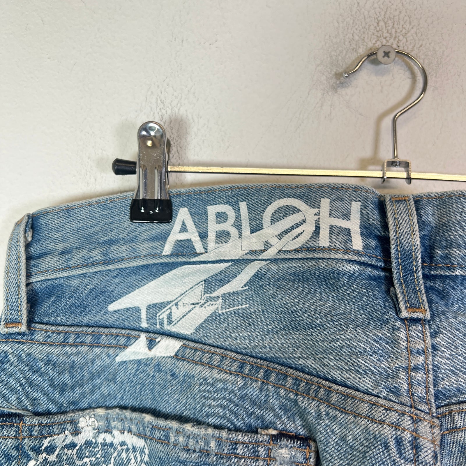 Denim Tears x Virgil Abloh 'Message in a Tear' Levis 501 Jeans
