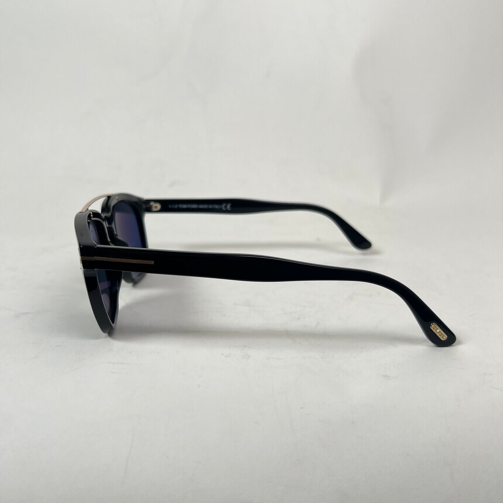 Tom Ford Black Pilot Sunglasses
