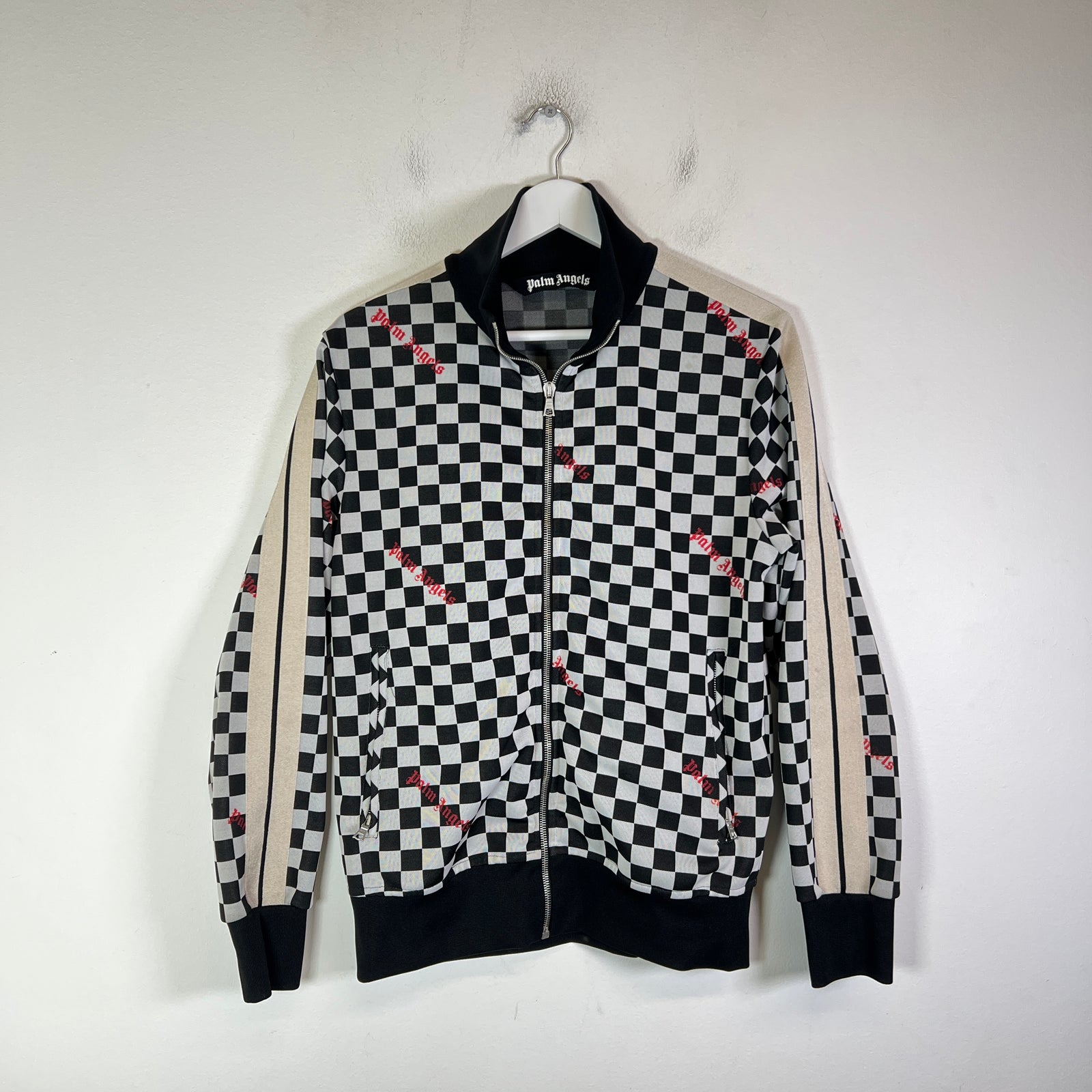 Palm Angels Checkerboard Track Jacket