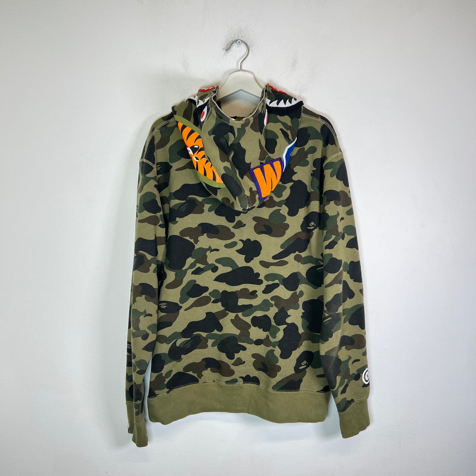Bape 1st Camo Full-Zip Hoodie Size XL