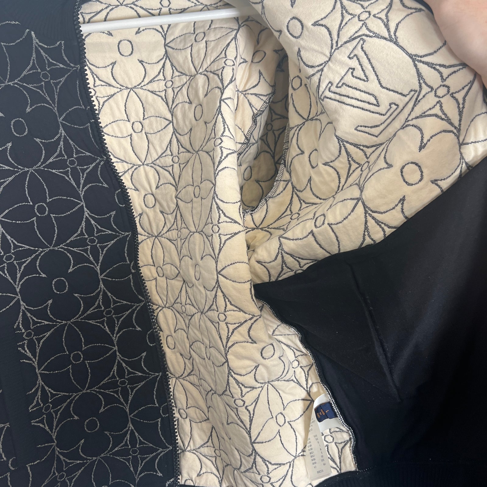 Louis Vuitton Monogram Flower Bomber Jacket Size L