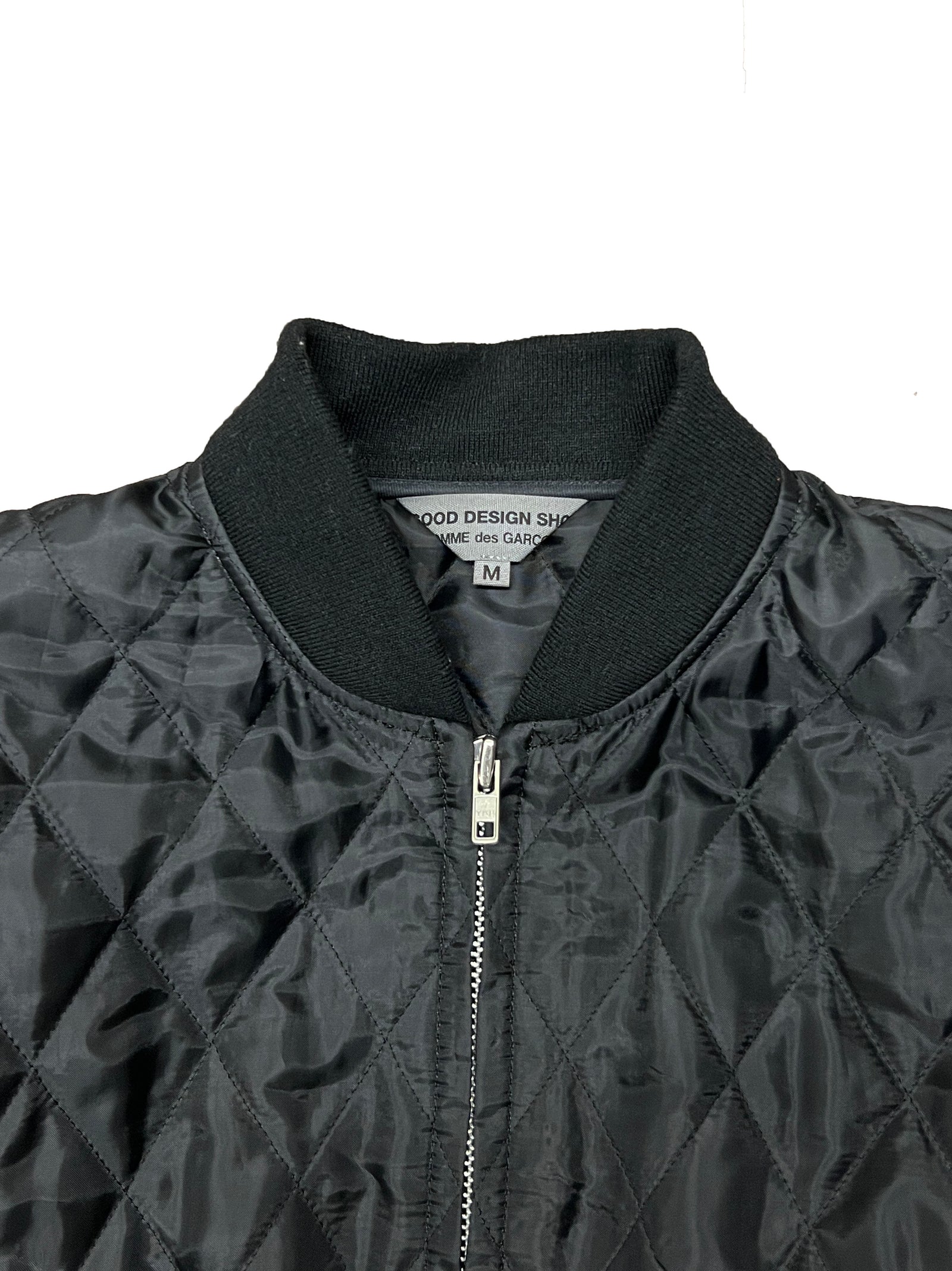 Comme Des Garcons 2016 Quilted Bomber Jacket Size Medium