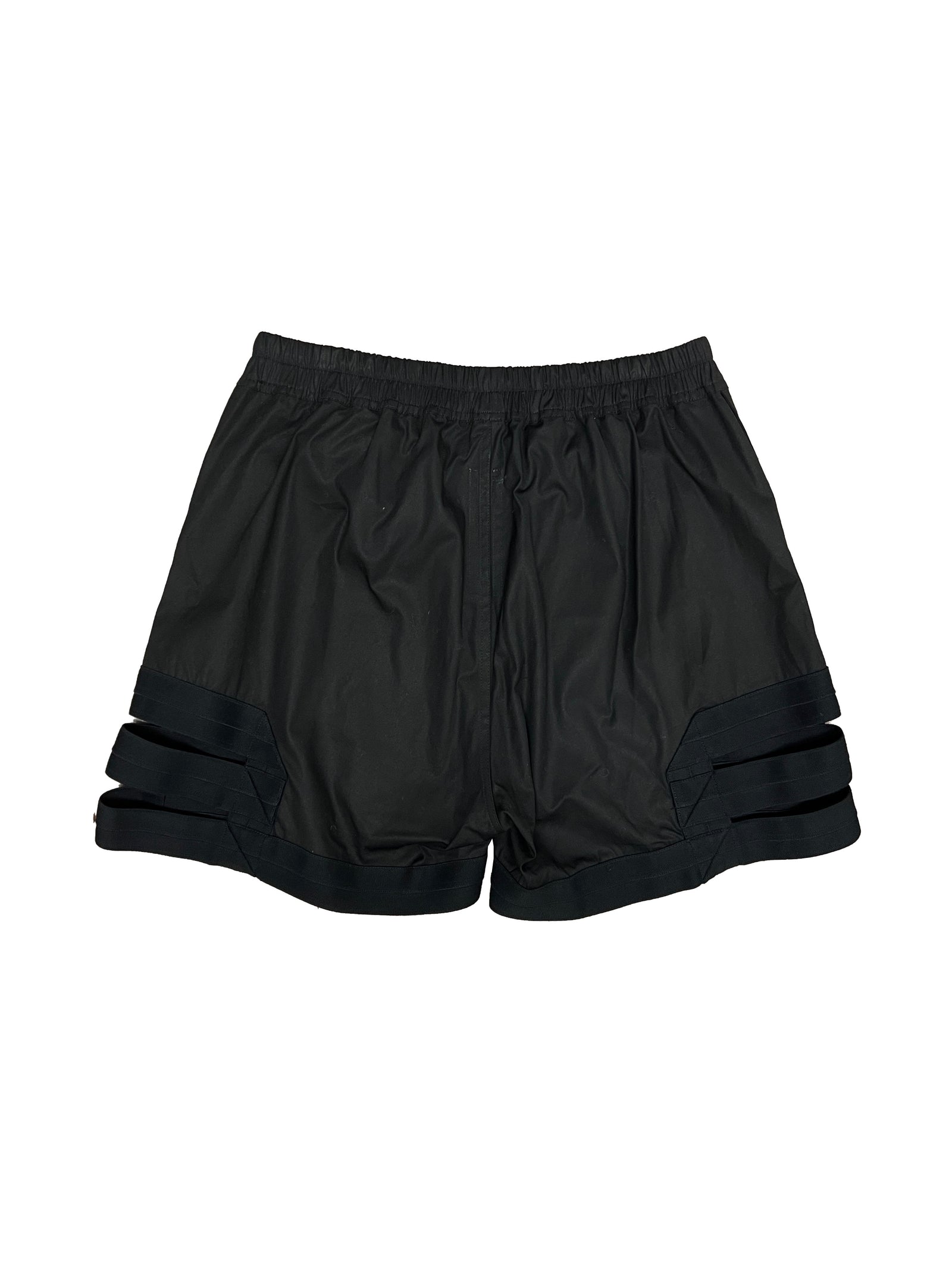 Rick Owens Black Spartan Shorts Size Medium
