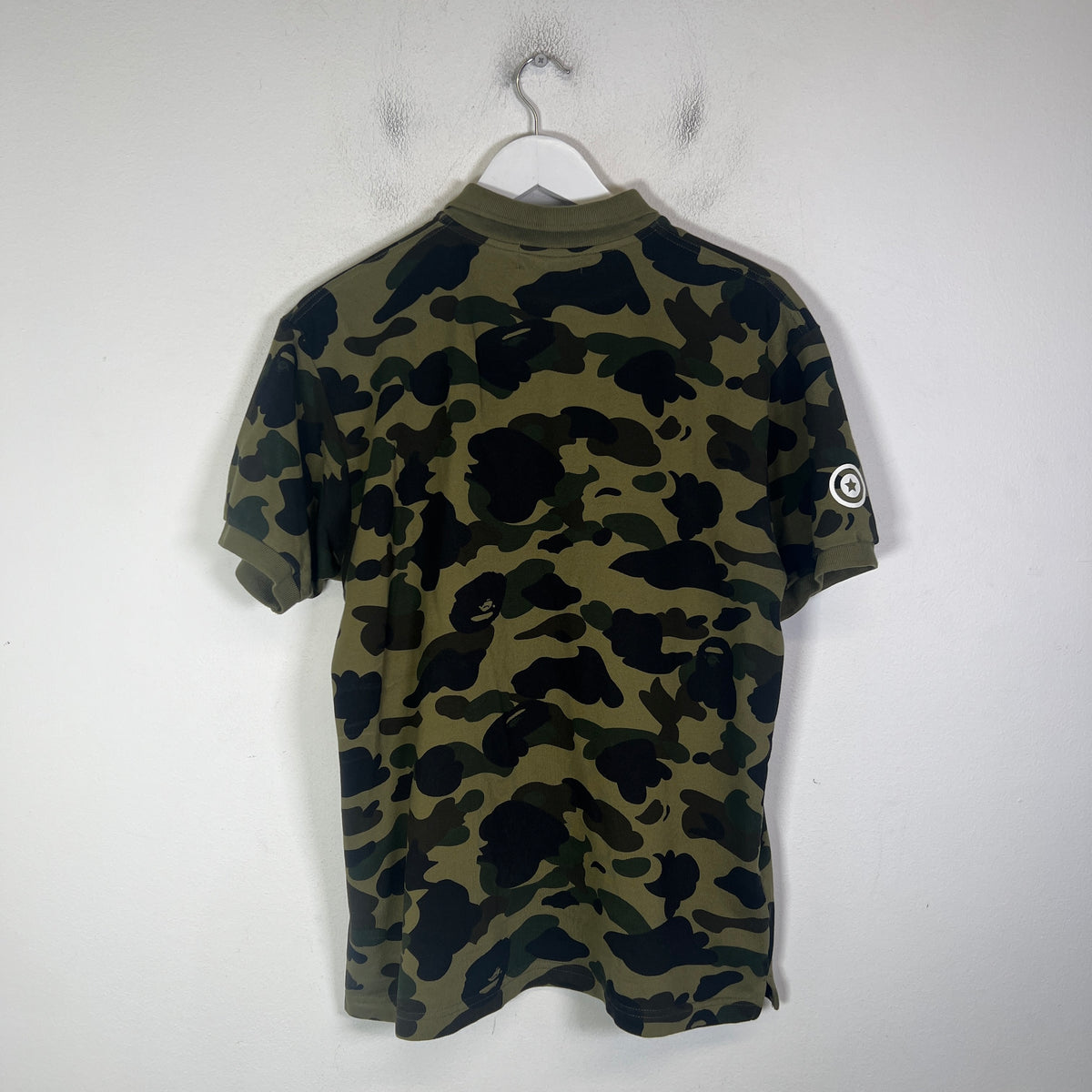 Bape 1st Camo Shark Polo Shirt