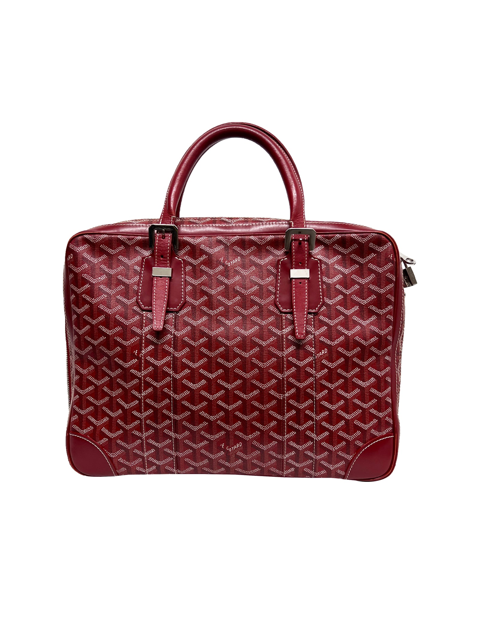 Goyard Red Ambassade PM Document Case