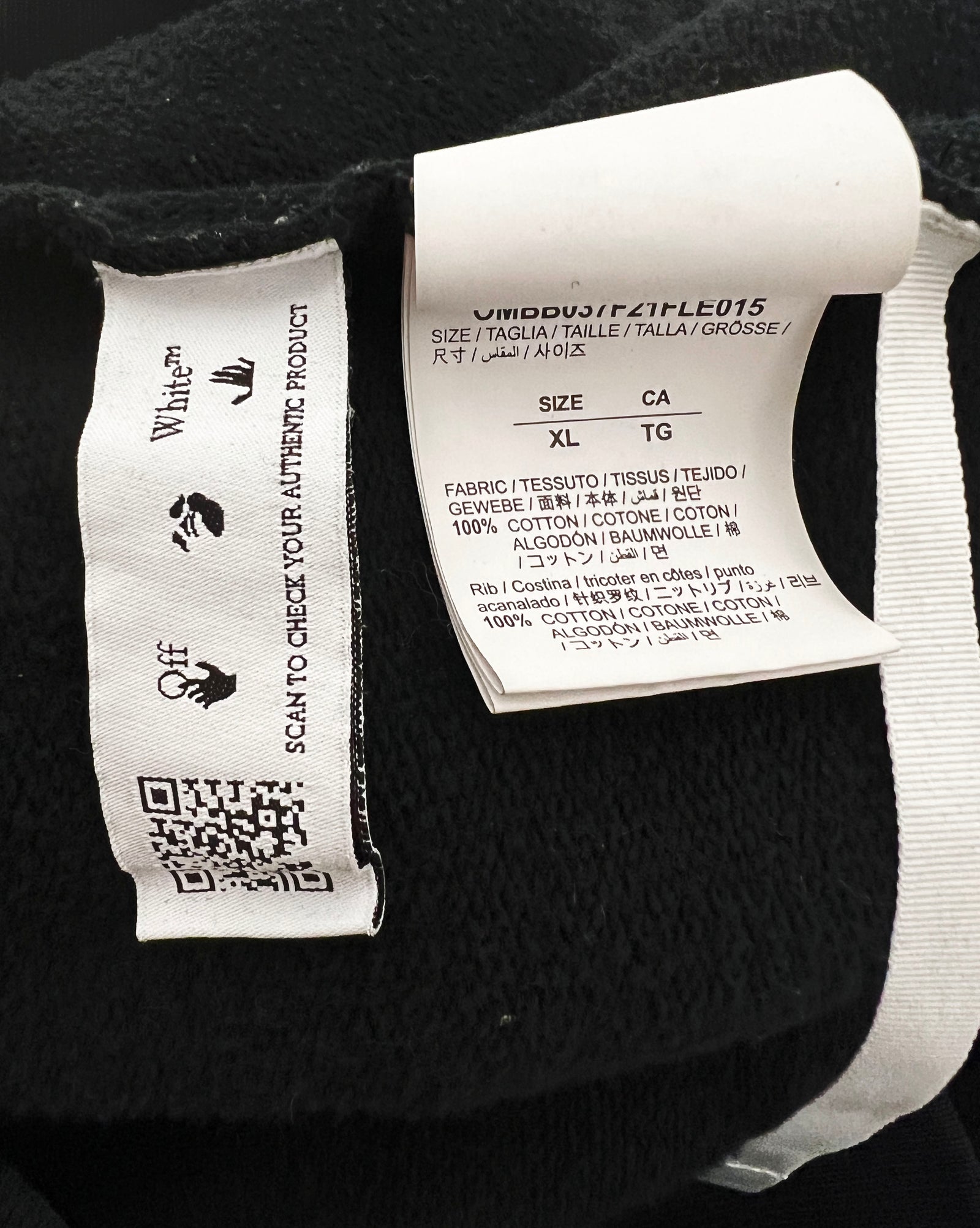 Off-White Arrows Hoodie Size X-Large