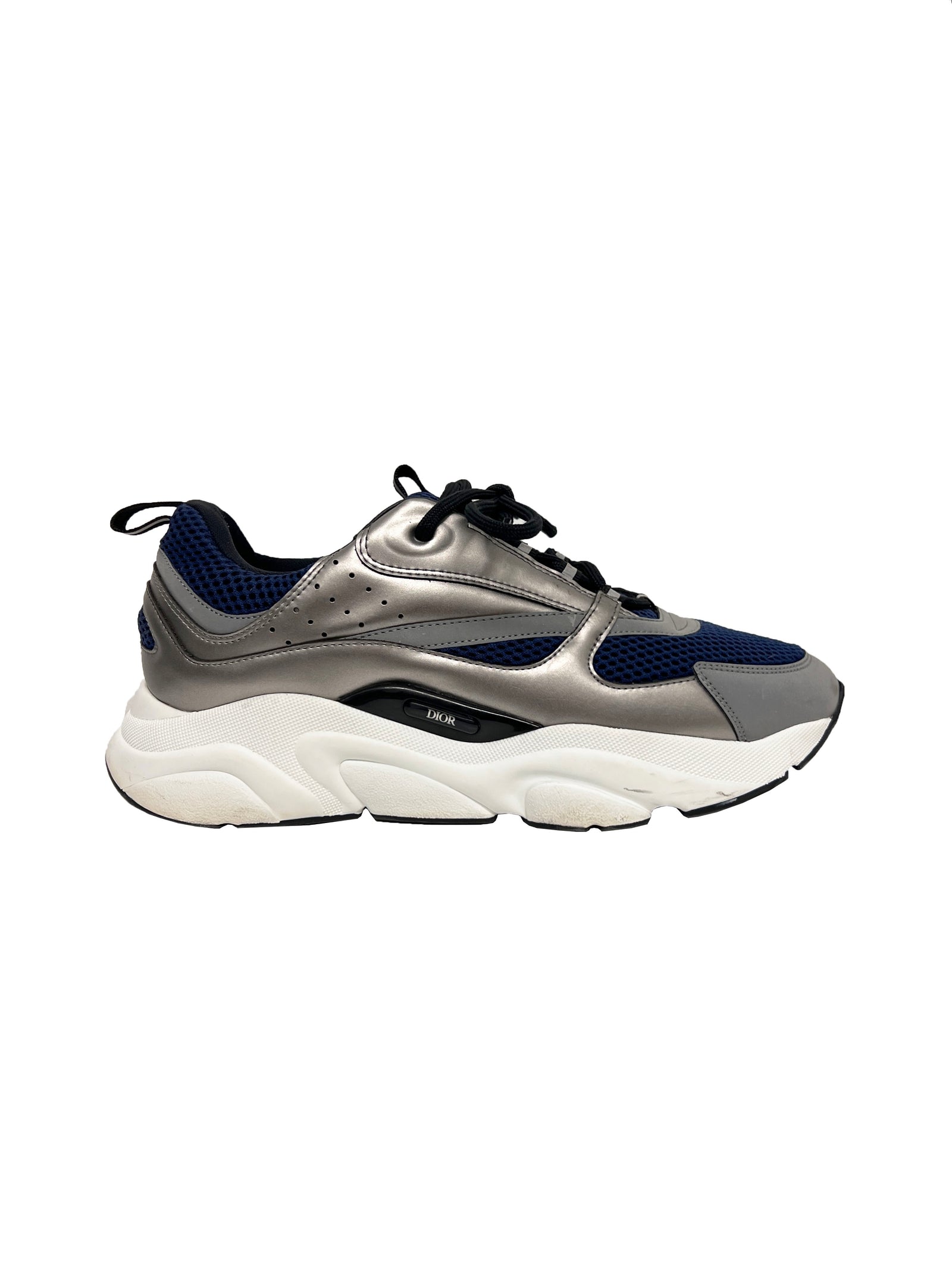 Dior B22 Silver/Blue Size 44