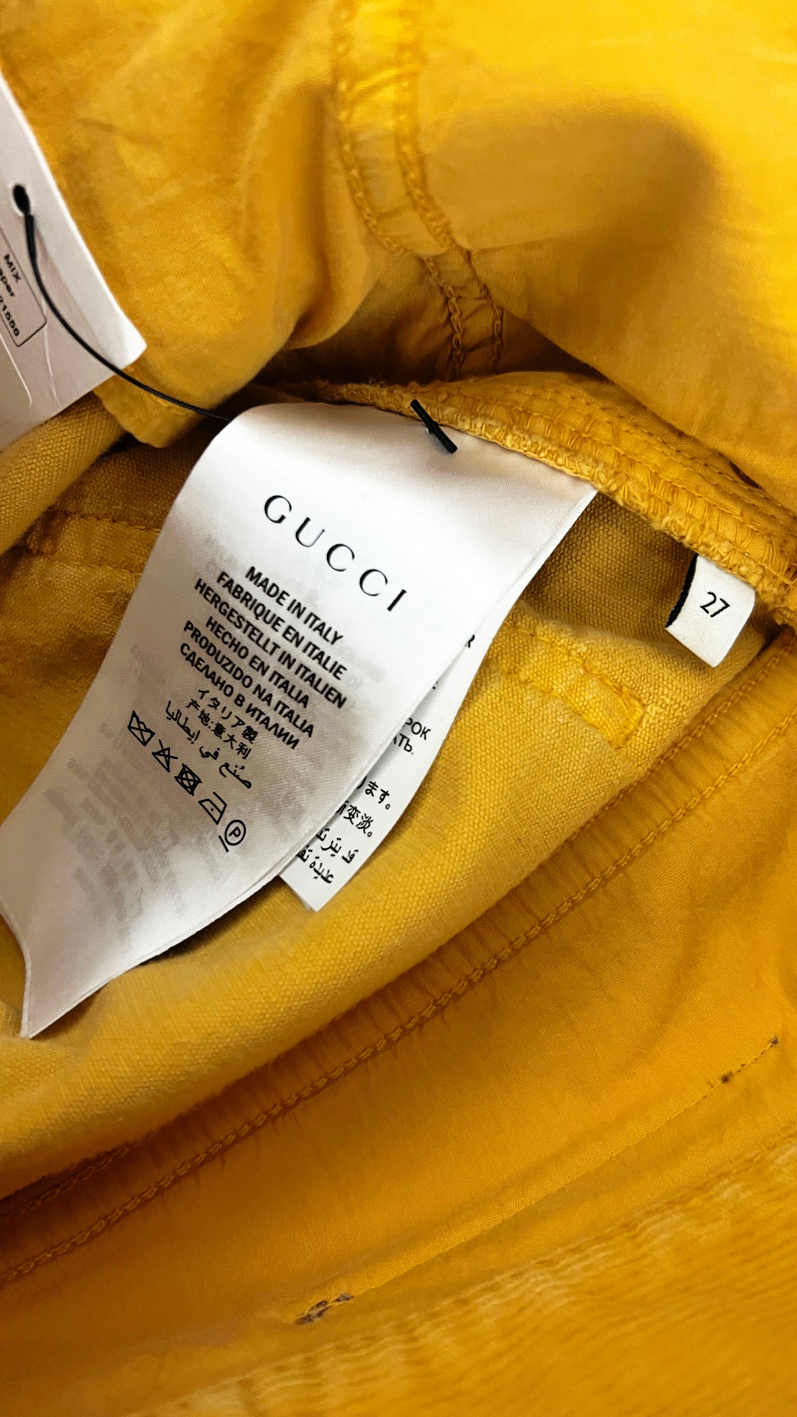 Gucci Bell Bottom Corduroy Pants Size 27