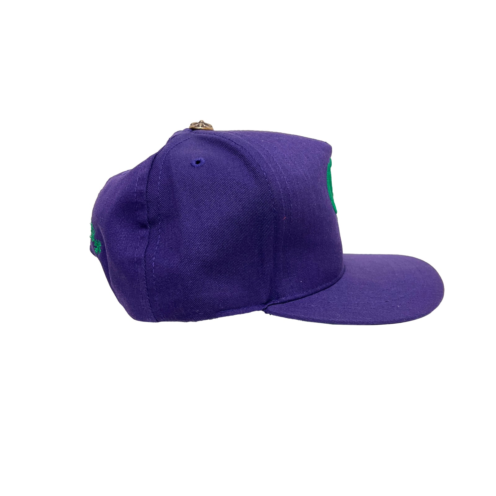 Chrome Heart 'CH' Purple Trucker Hat