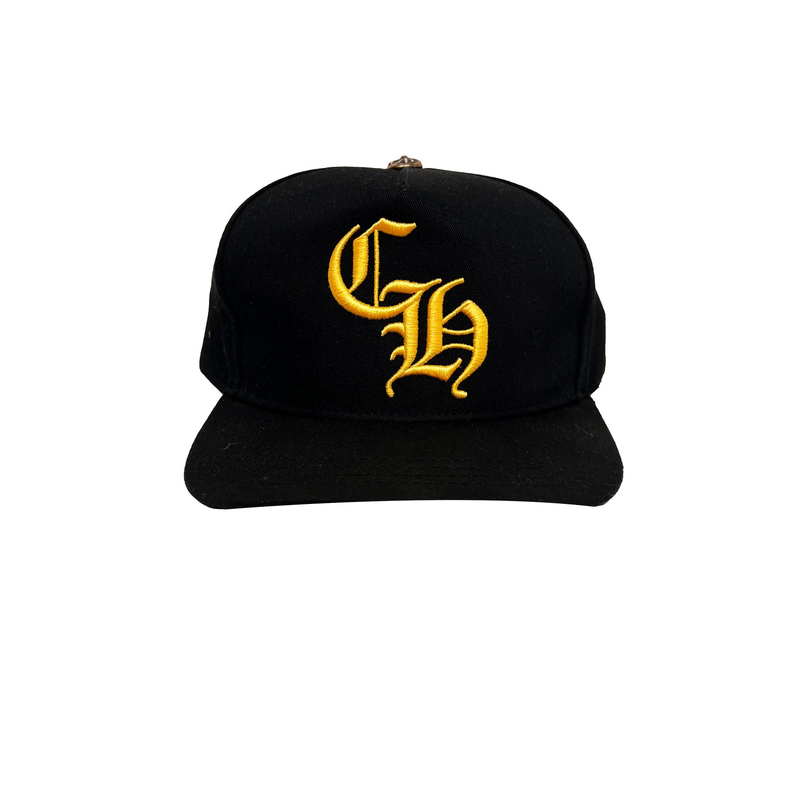 Chrome Heart 'CH' Black Trucker Hat