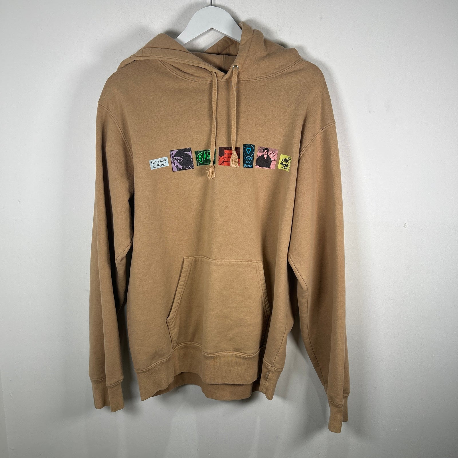 Supreme Bless Stamps Hoodie Size L