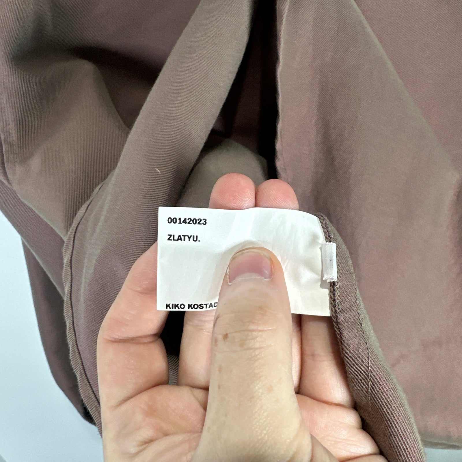 Kiko Kostadinov Zlatyu Jacket Size M
