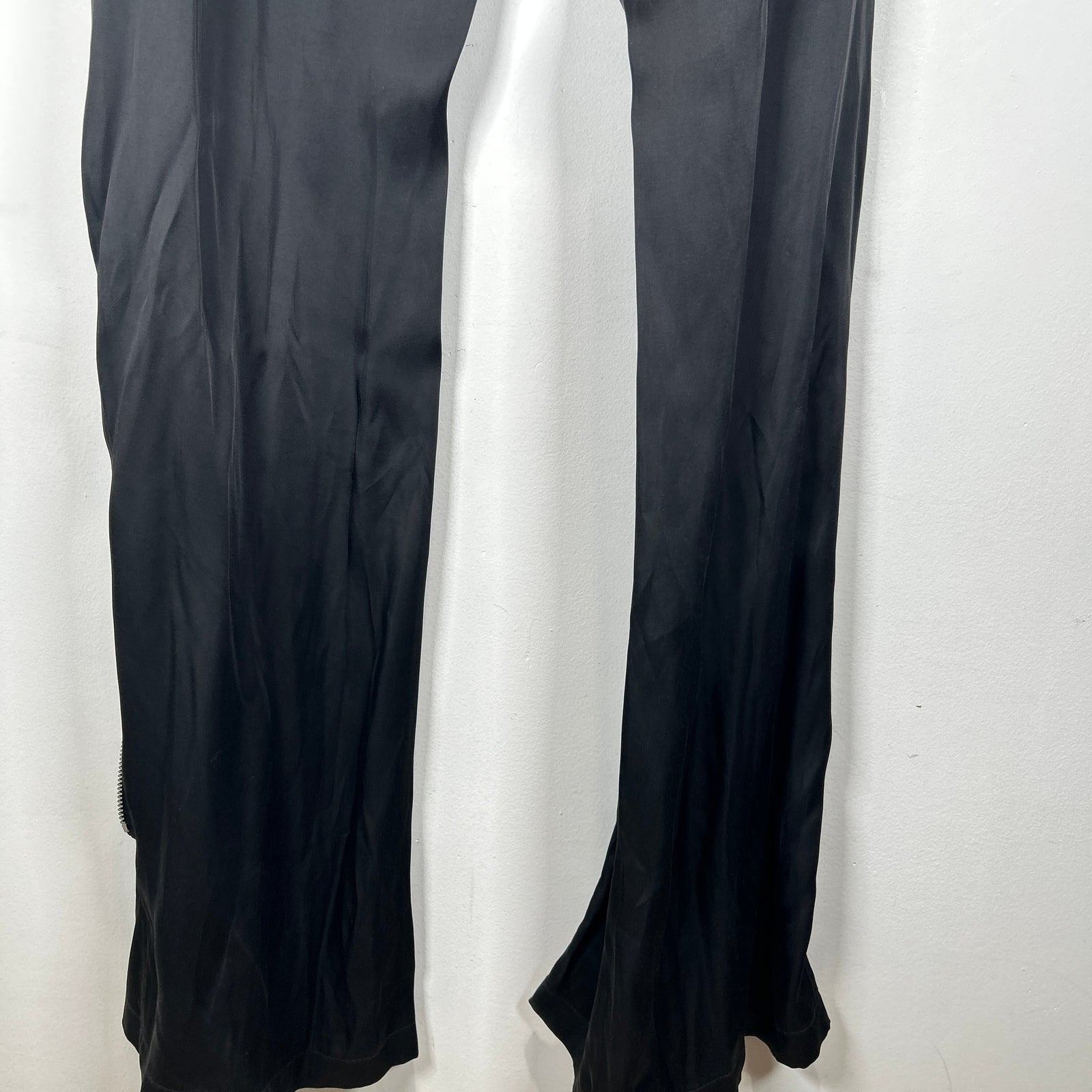 Rick Owens Black 'Satin' Bolan Banana Pants Size 34