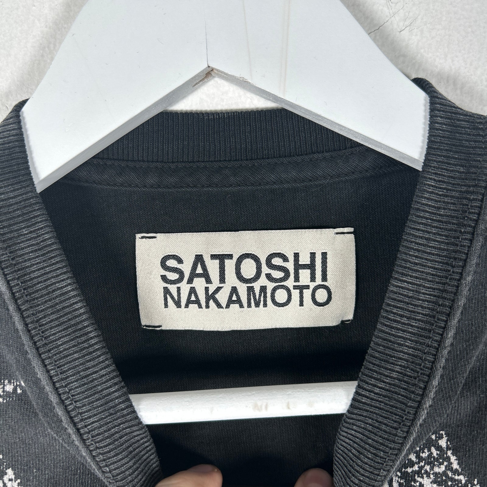 Satoshi Nakamoto Stars Graphic T-Shirt Size XS