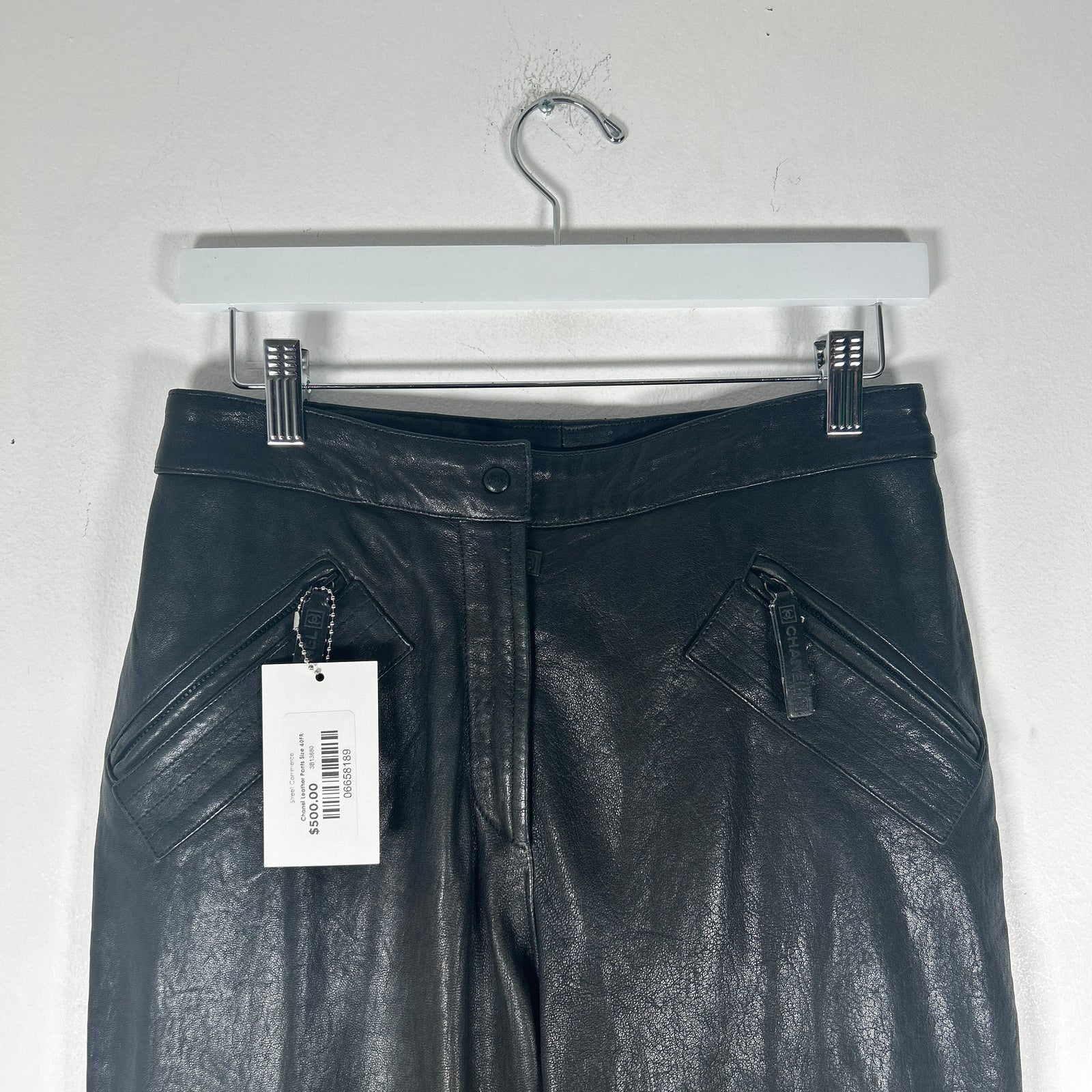 Chanel Leather Pants Size 40FR