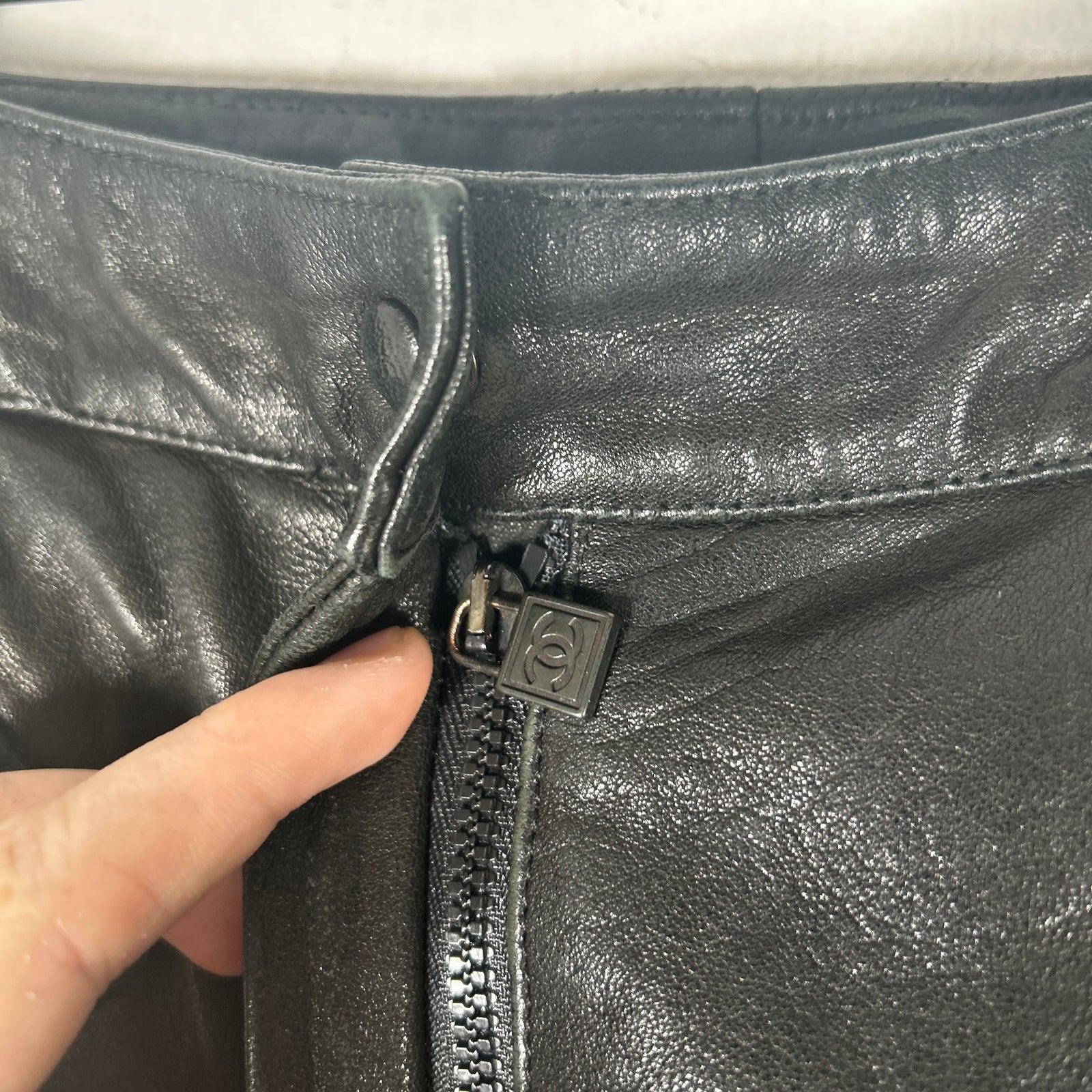 Chanel Leather Pants Size 40FR