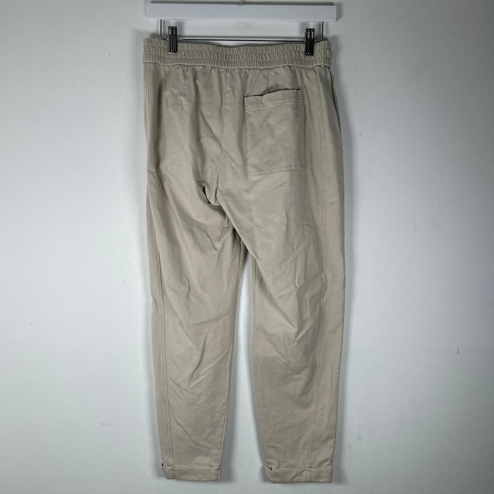 Brunello Cucinelli Sequin Stripe Jogger Size S