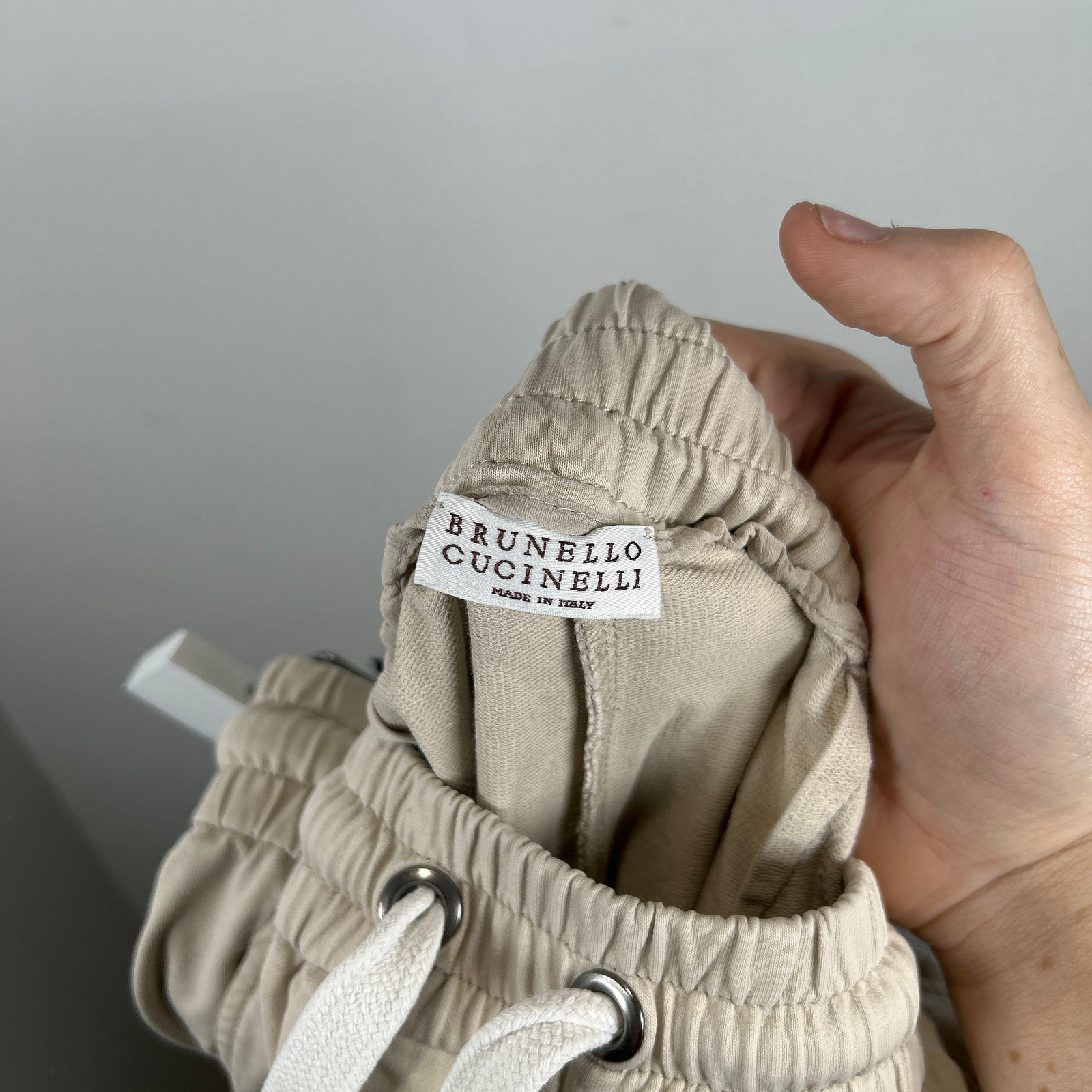 Brunello Cucinelli Sequin Stripe Jogger Size S