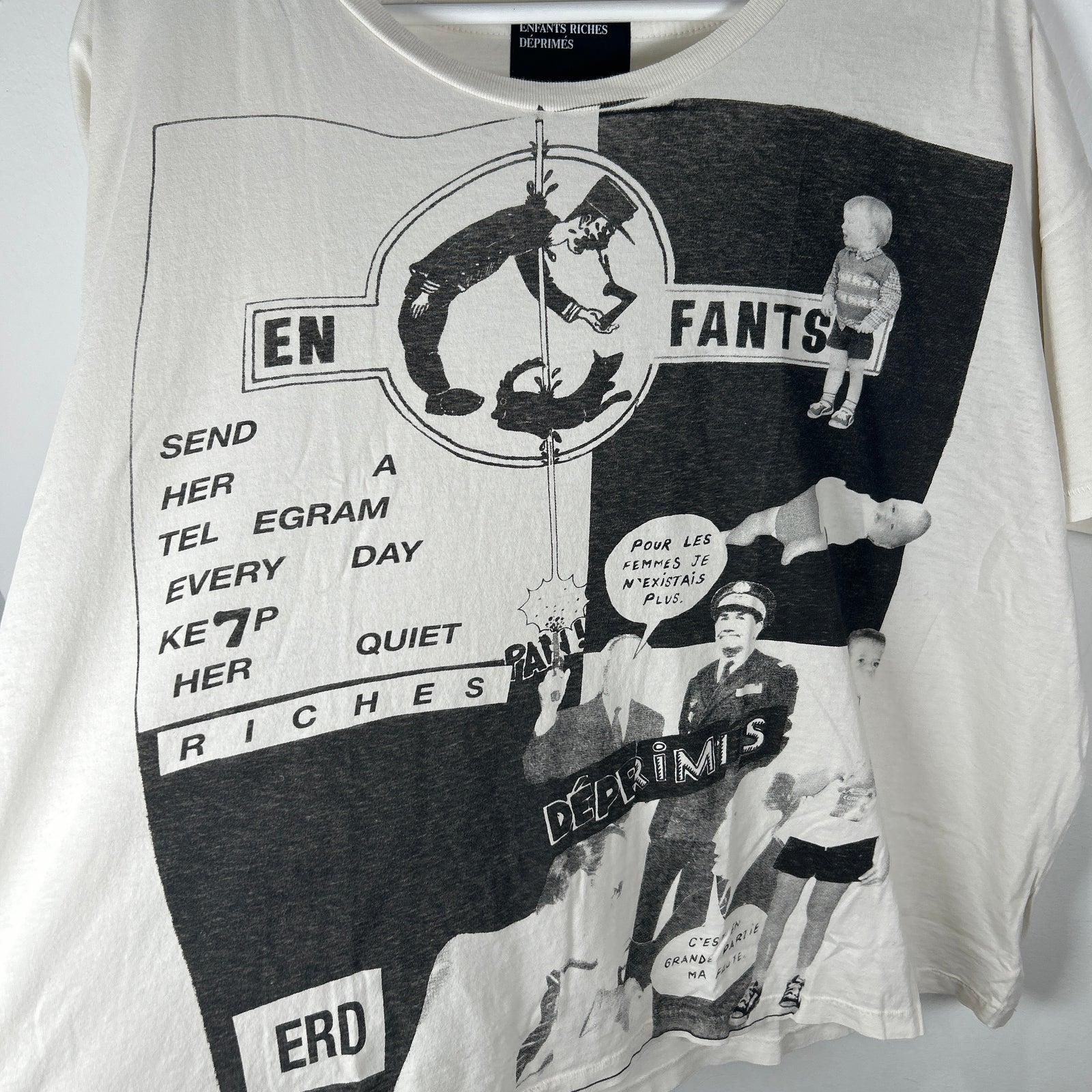 Enfant Riches Deprimes 'Keep Her Quiet' Graphic T-Shirt Size XL