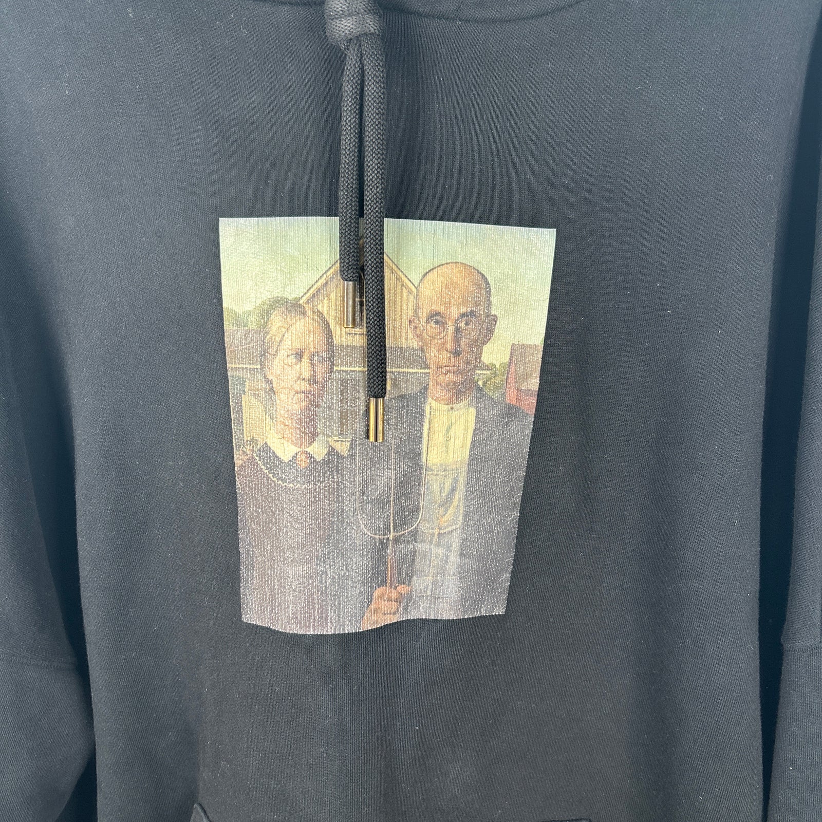 Palm Angel Painting Graphic Hoodie Size XL