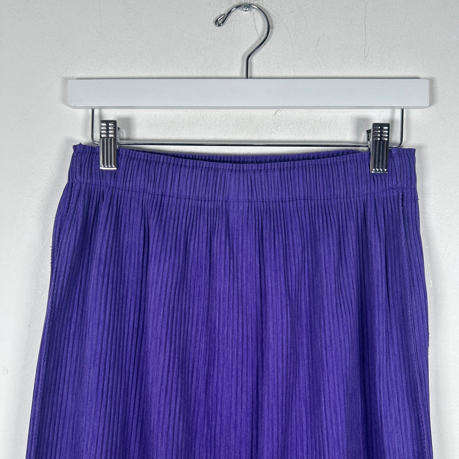 Issey Miyake Me Lavender Pleats Skirt Size S