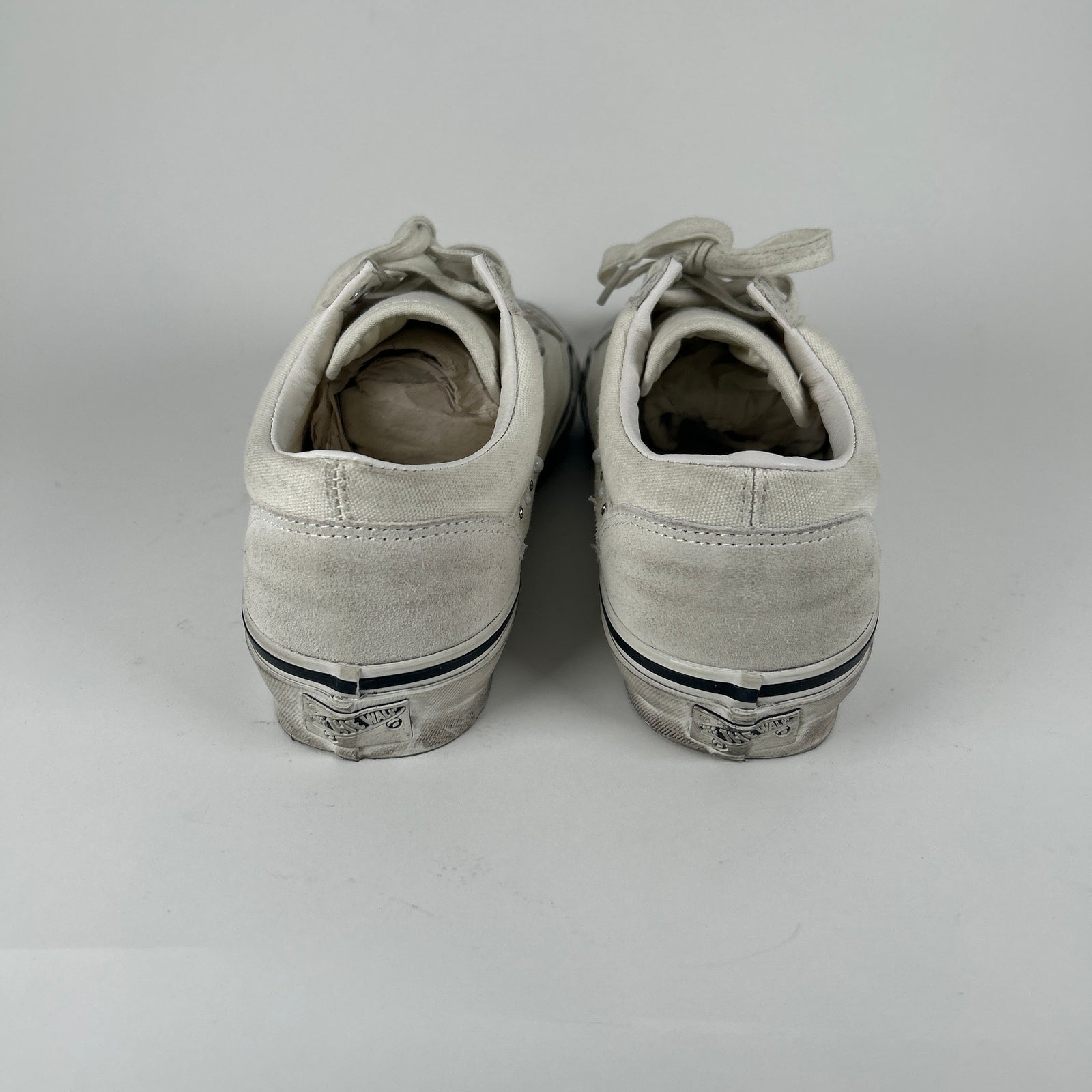 Vans Old Skool 36 Pearlized Marshmallow Low Top Size 11