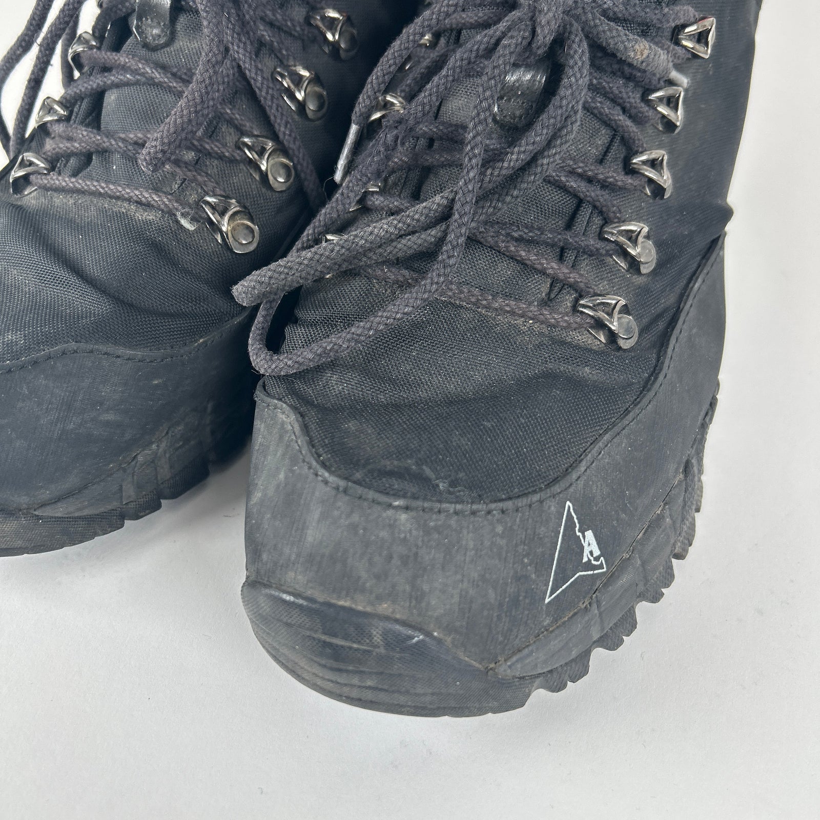 1017 Alyx 9sm x ROA Black/Orange Lace-Up Hiking Boot Size 12