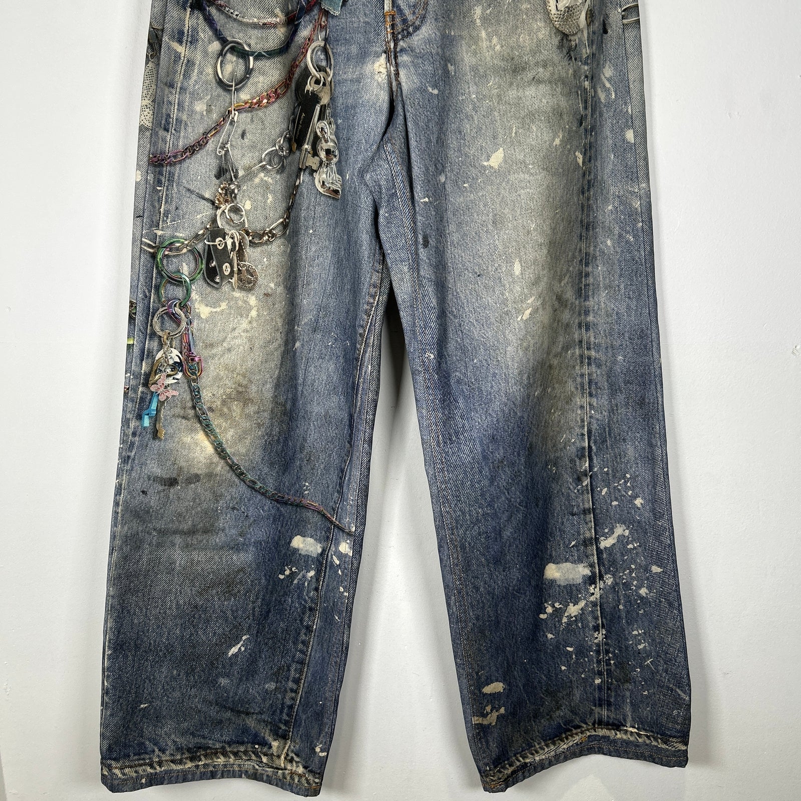 Acne Studios 1981 Keychain Trompe L'oeil Size 30