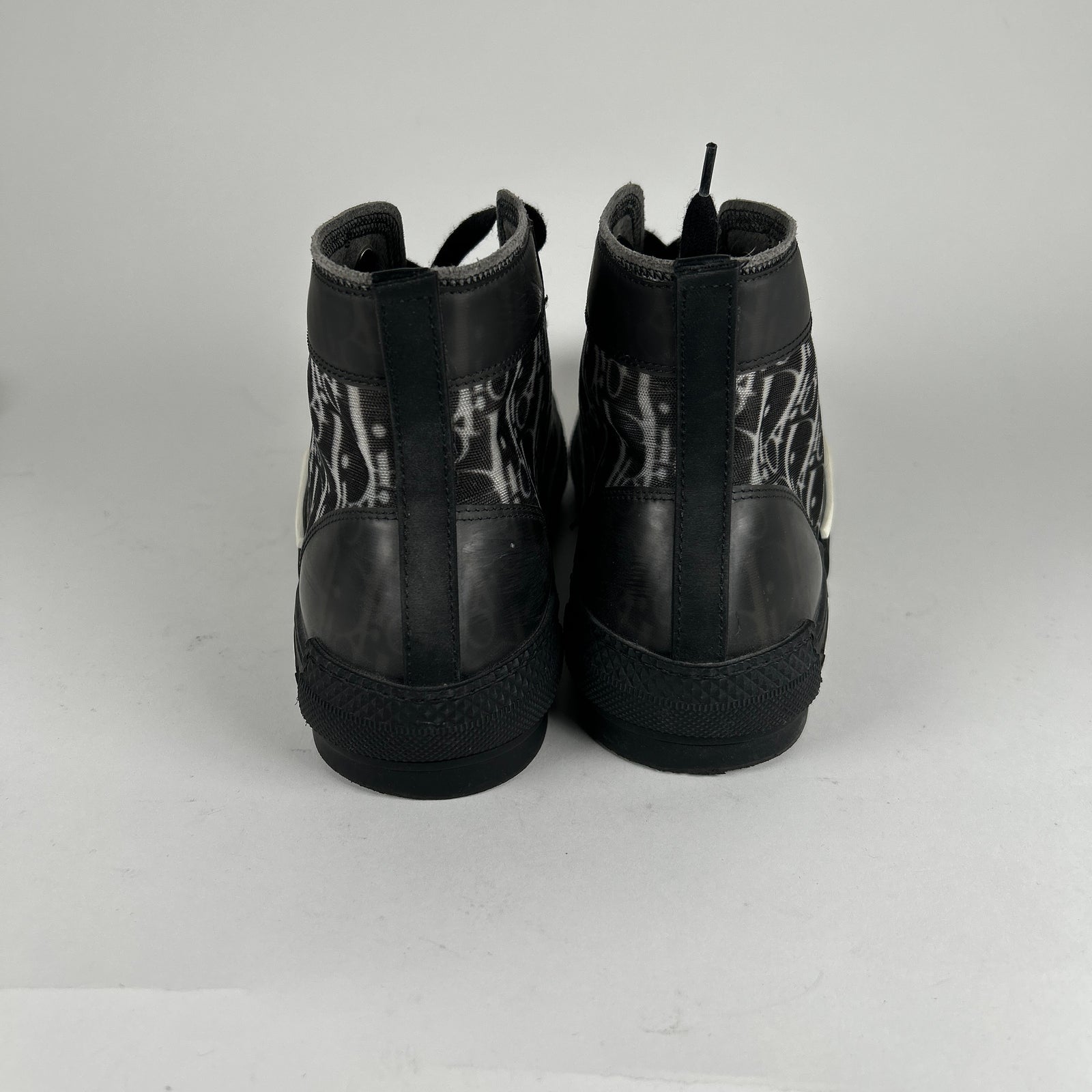 Dior B23 Black Oblique High Tops Size 43.5