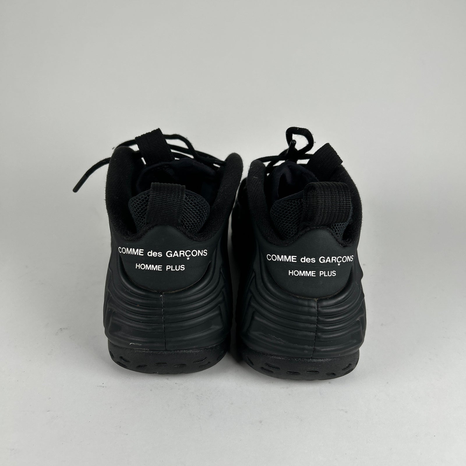 Comme Des Garcon x Nike Black Foamposite Size 10